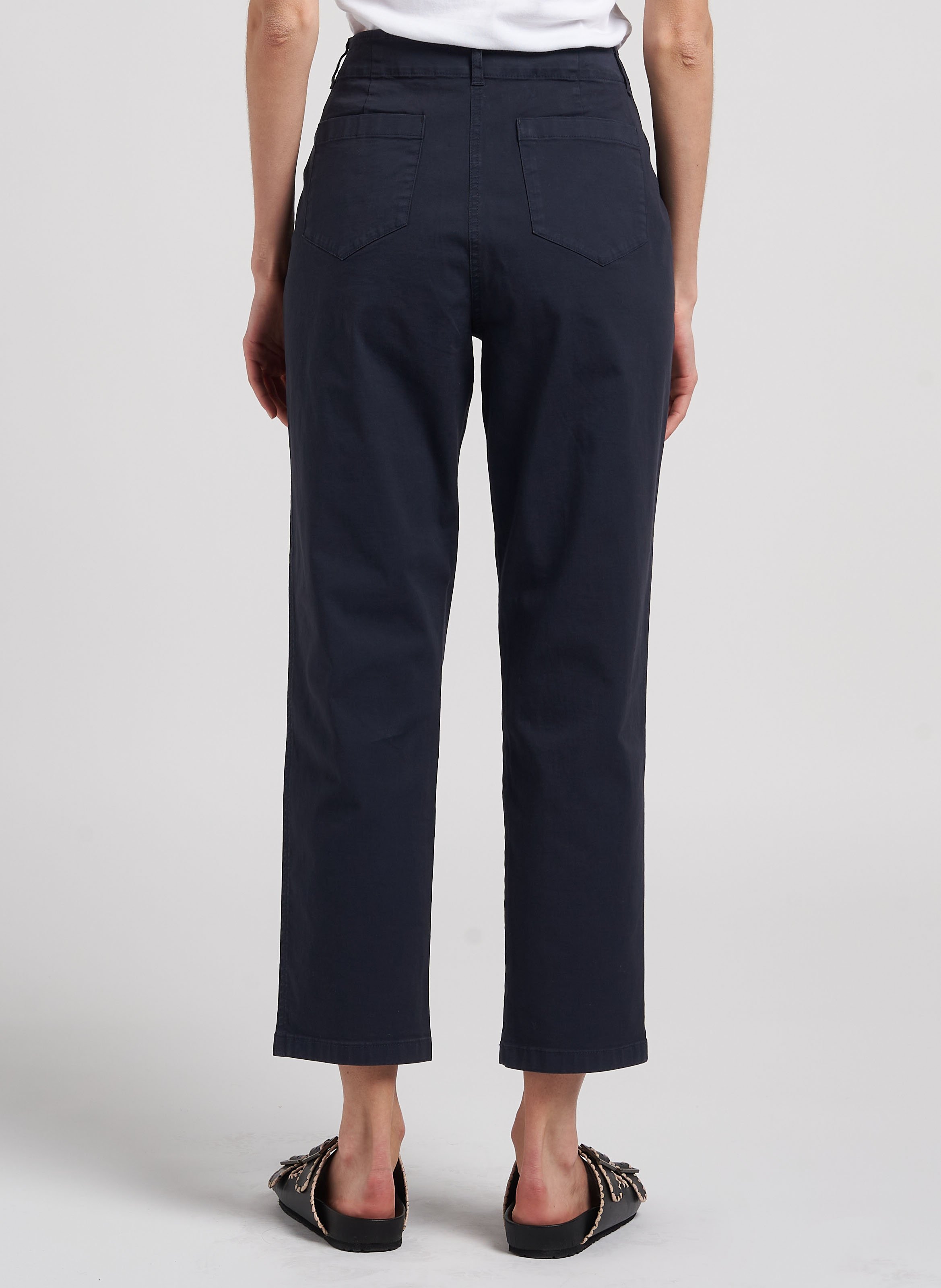 Chinohose aus Stretch-Baumwolle, Slim Fit PENNYBLACK Blau