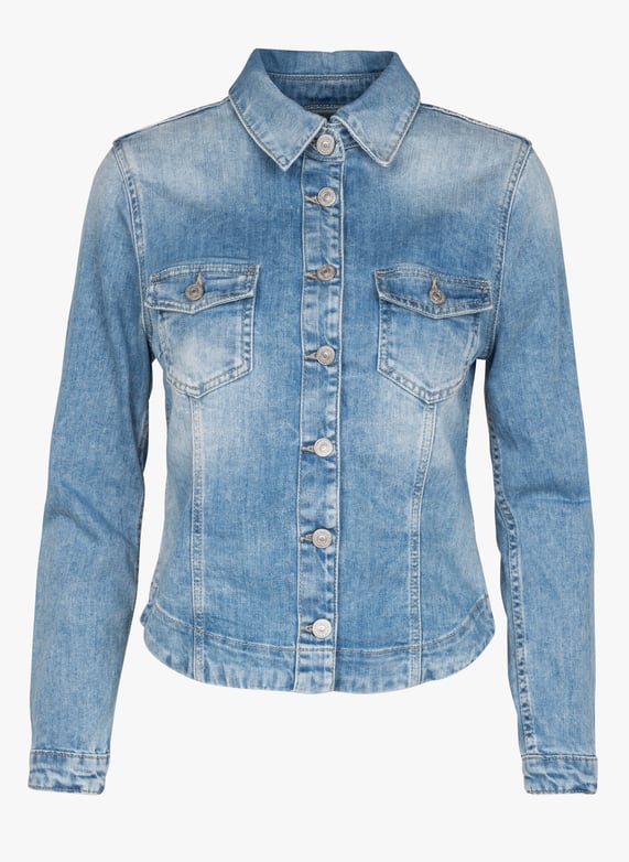 Boyfriend Femme Chemise En Jean Femme Le Temps Des Cerises