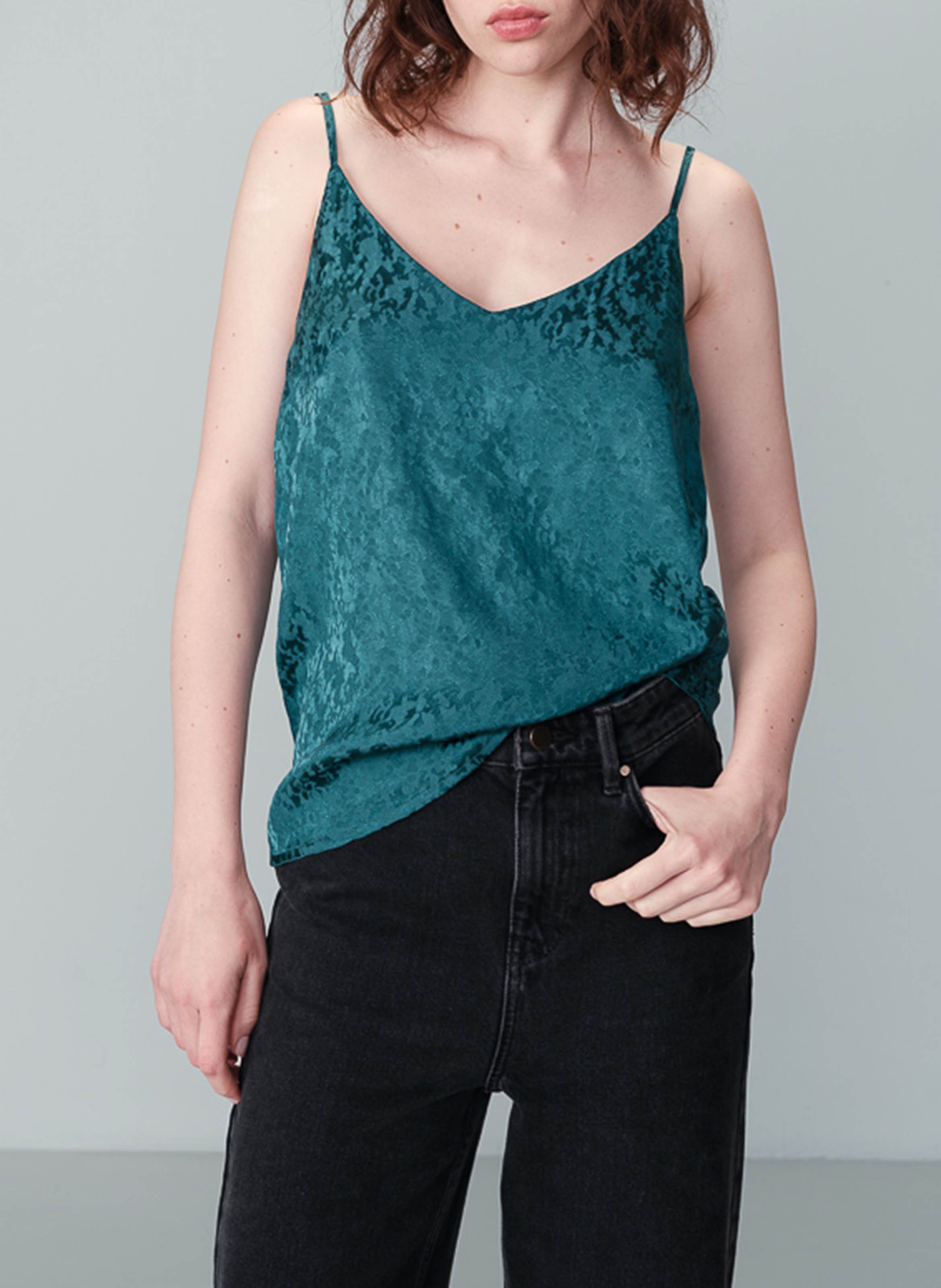 Débardeur droit en jacquard GRACE ET MILA