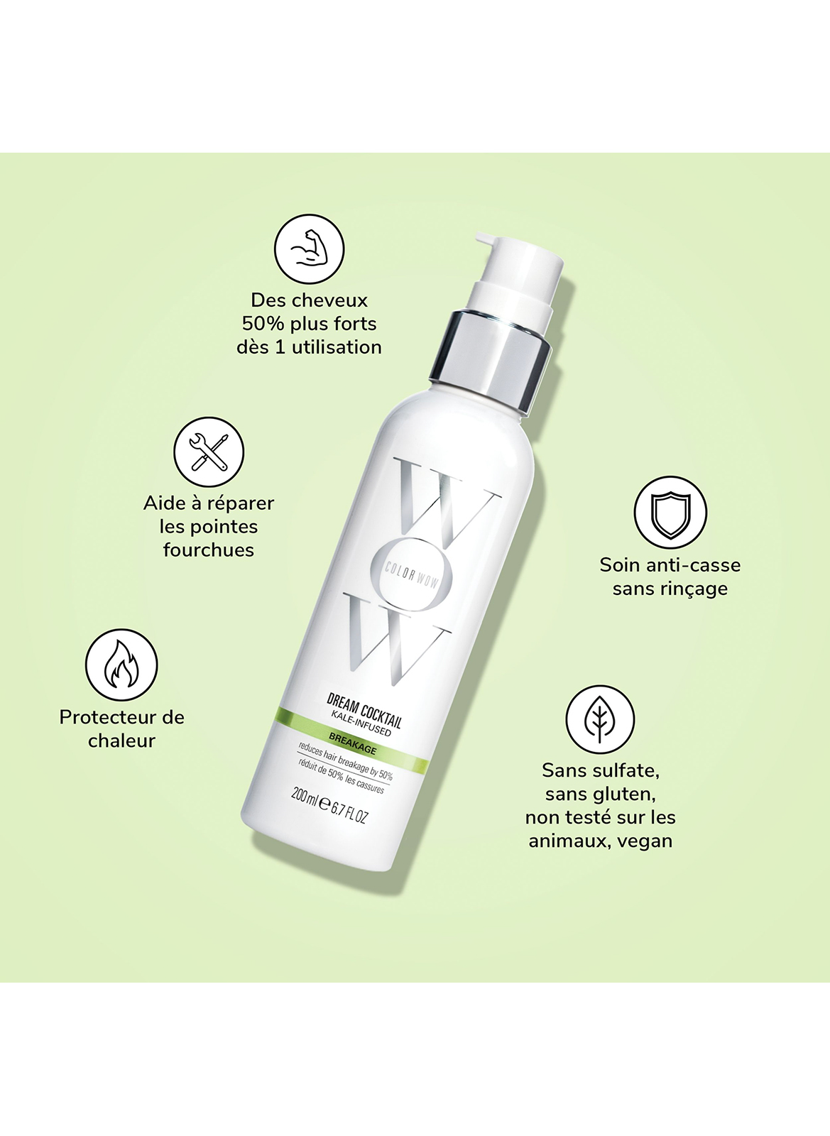 Kale Cocktail Bionic Tonic -> Boerenkool Cocktail Bionische Tonic COLORWOW No color