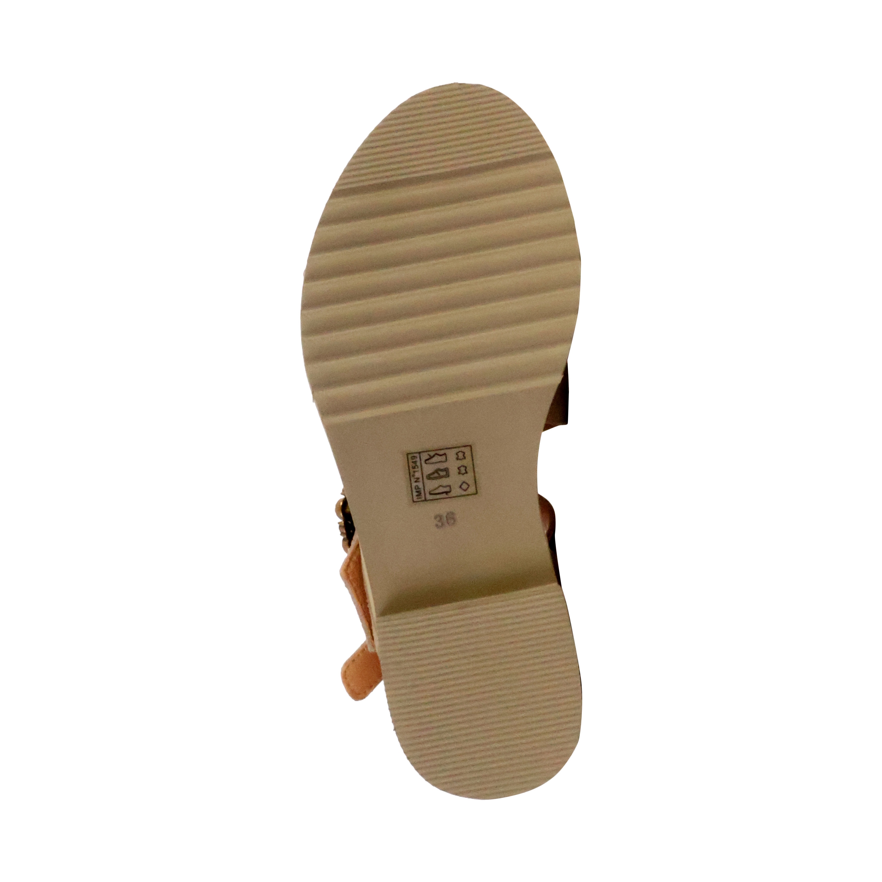 Valancia leather sandals EMILIE KARSTON Beige