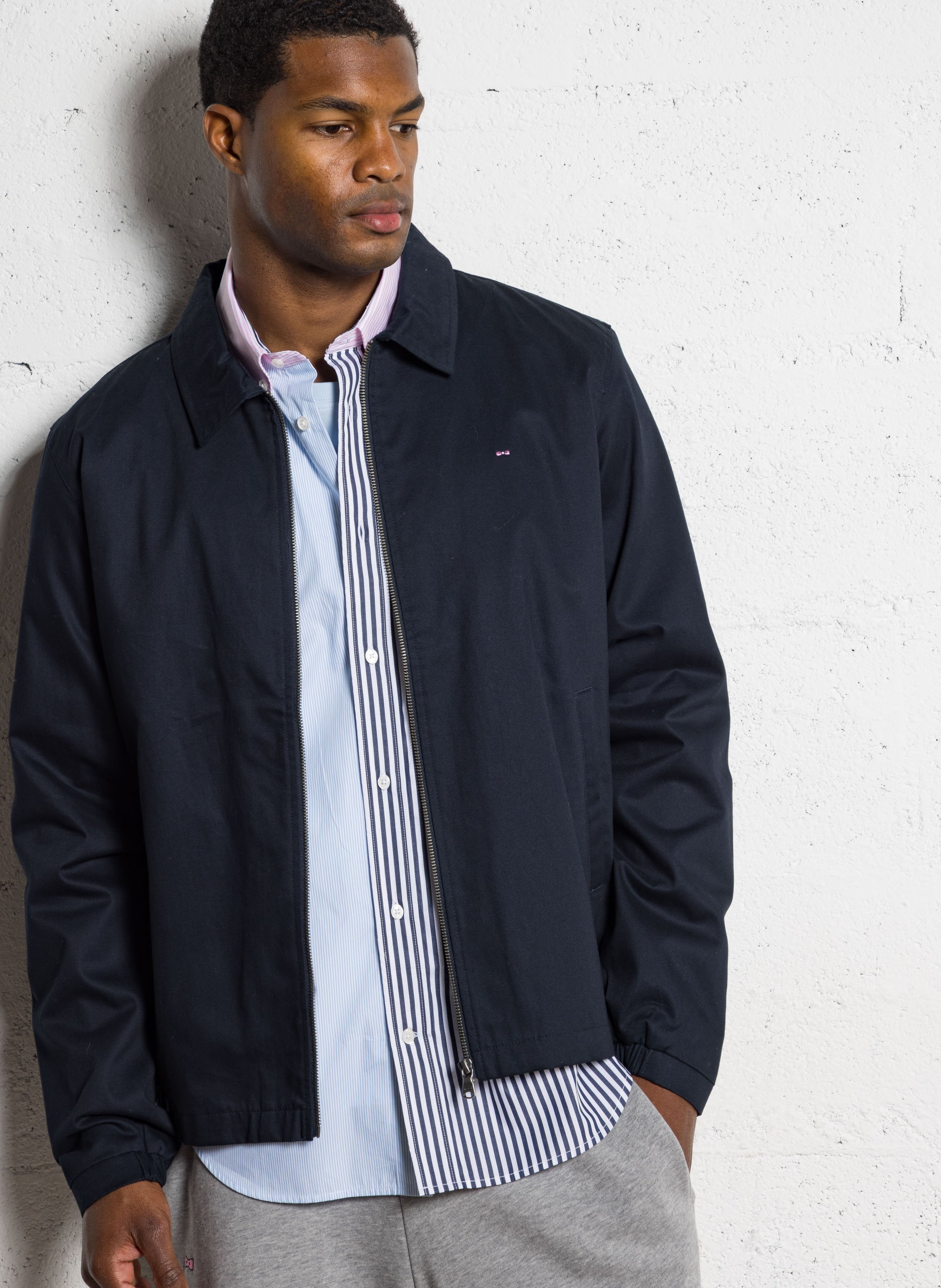 Coated jacket EDEN PARK Blue