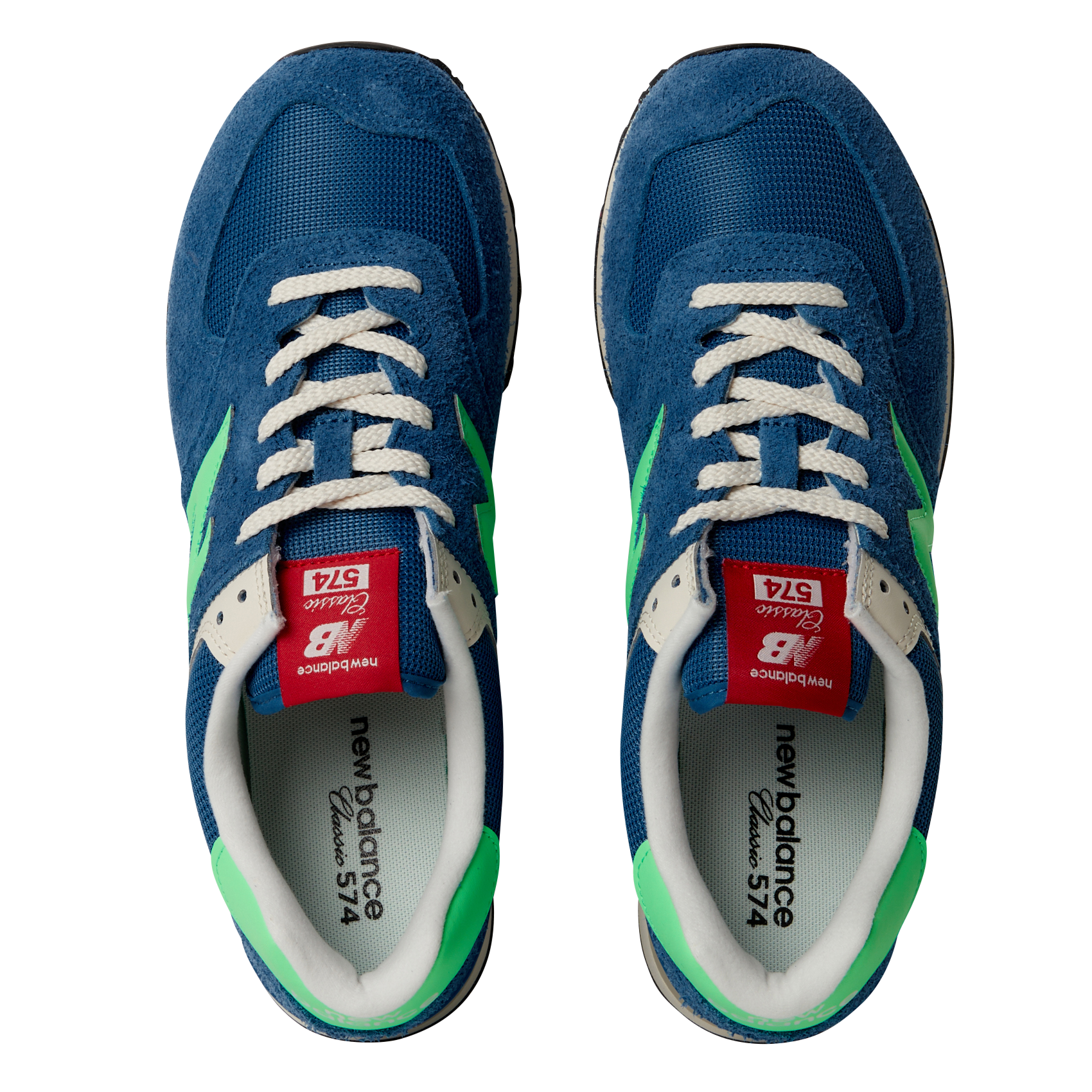 Low-top leather mix sneakers NEW BALANCE Khaki