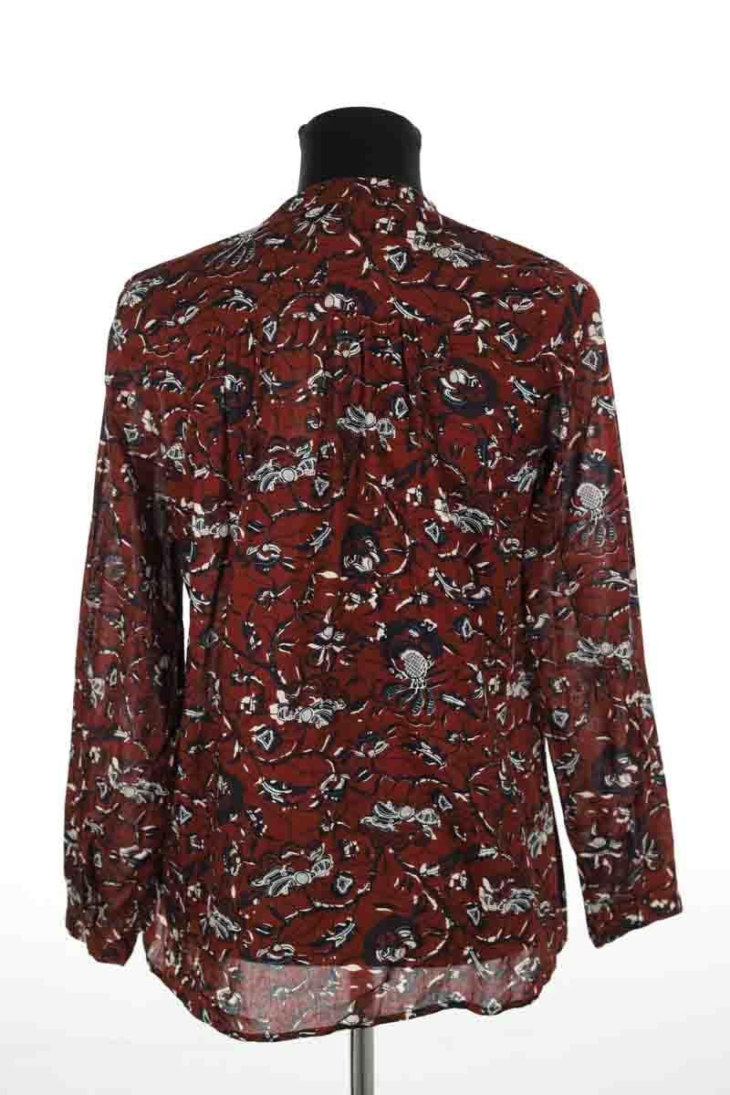 Cotton shirt ISABEL MARANT ÉTOILE - SECONDE MAIN Red
