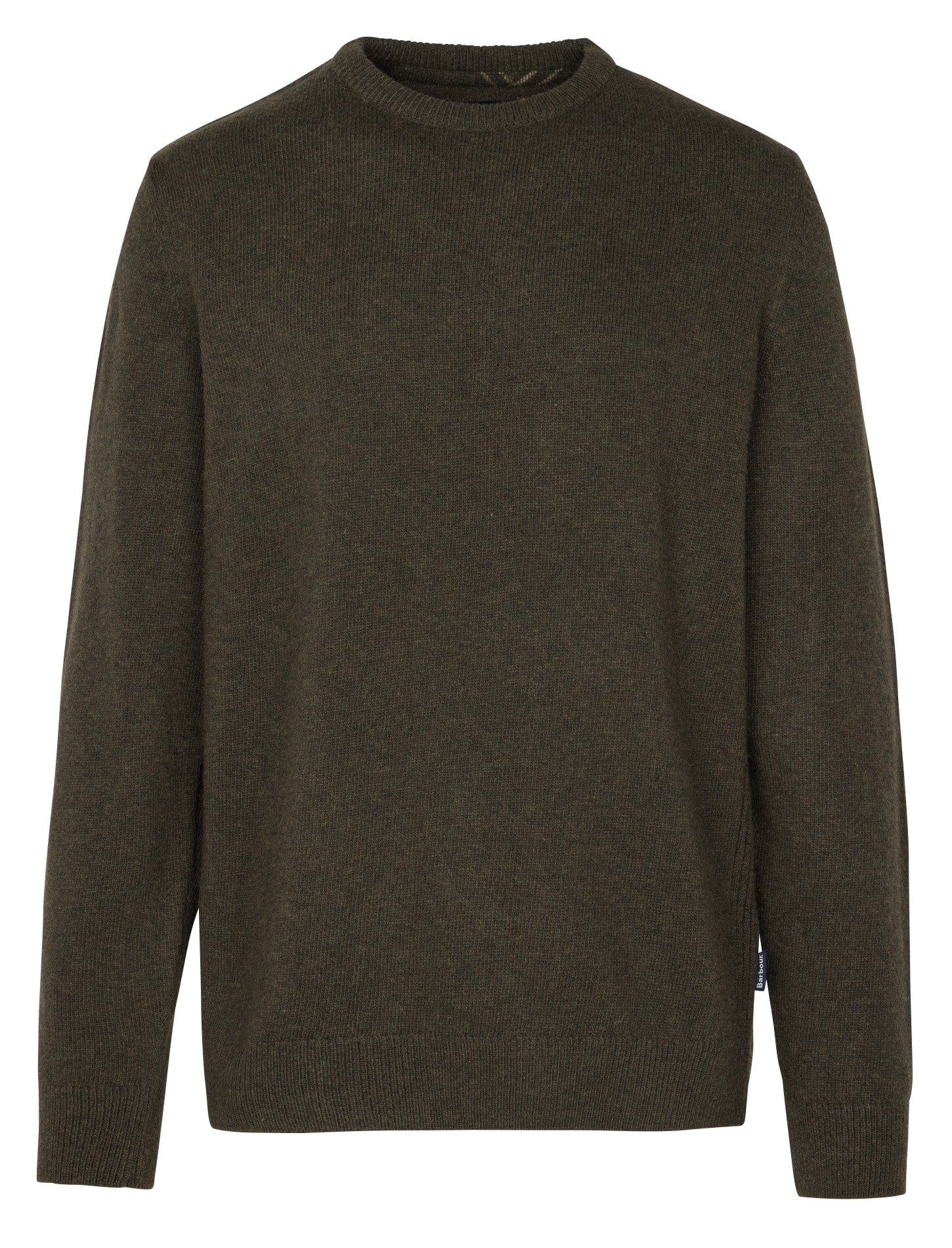 Rechte, wollen trui BARBOUR Kaki