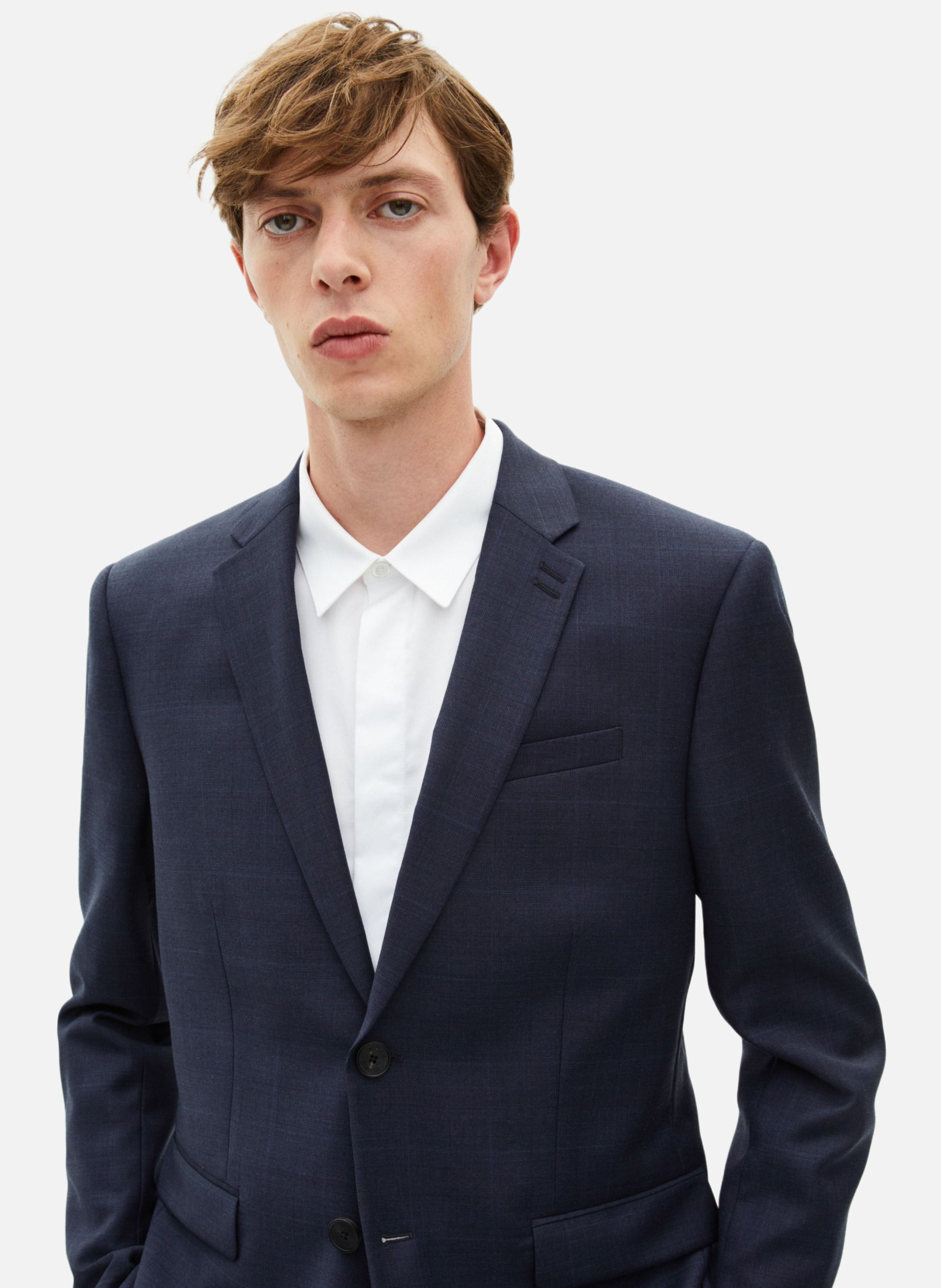 Low-cut loose-fit dress THE KOOPLES Blue