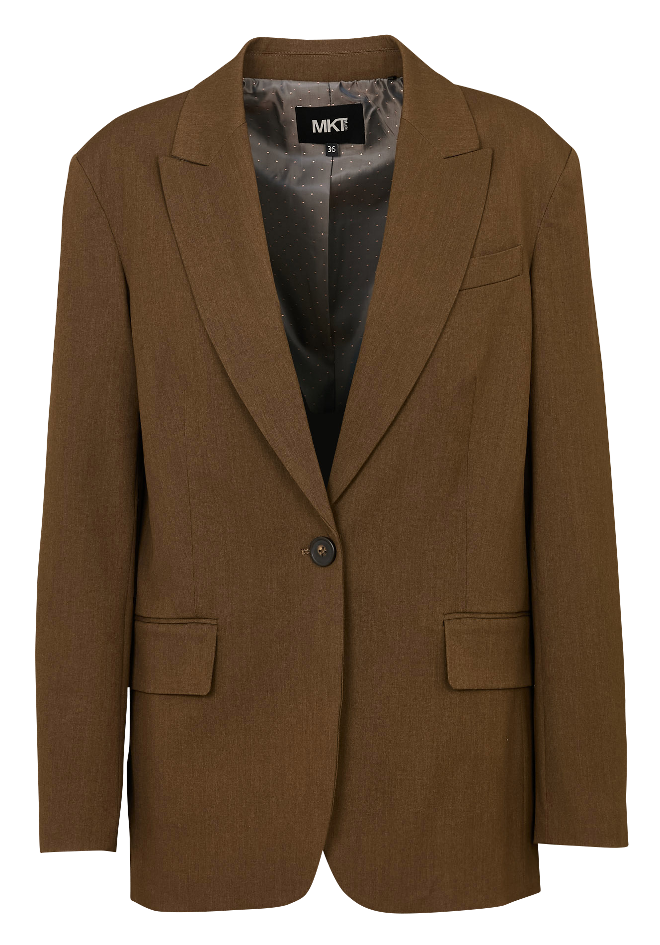Veste col tailleur MKT Kaki