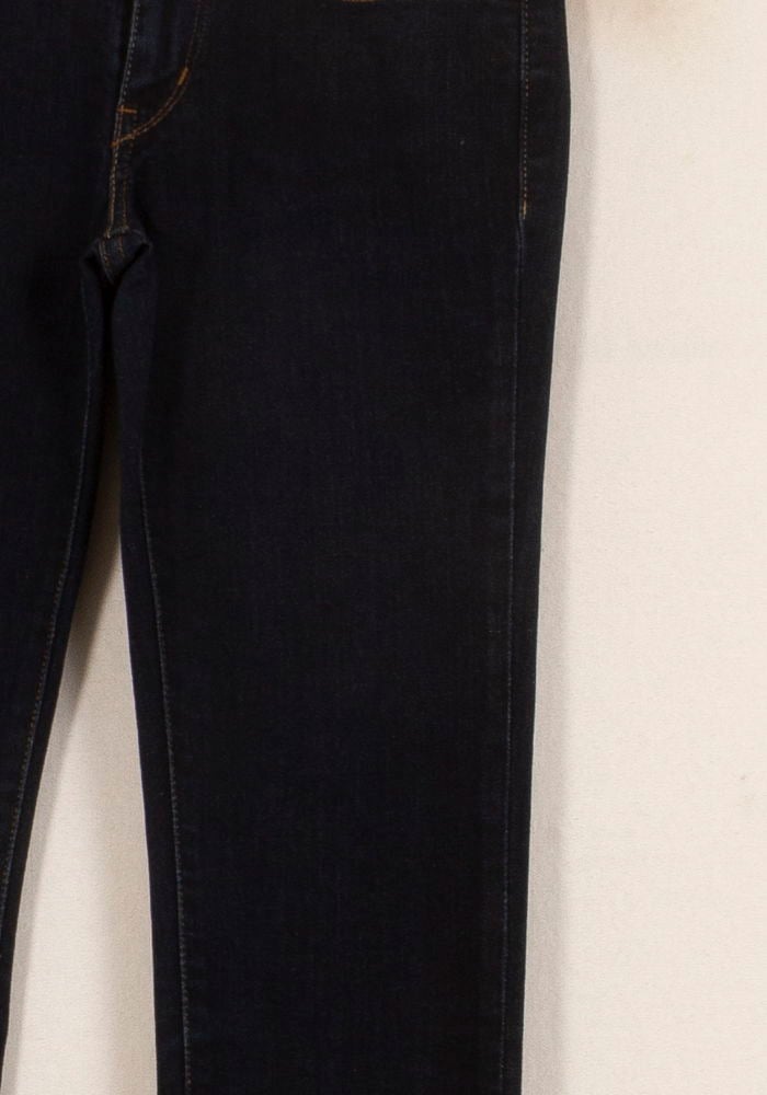 Cropped slim jeans with studs LEVI'S - Seconde main Blue