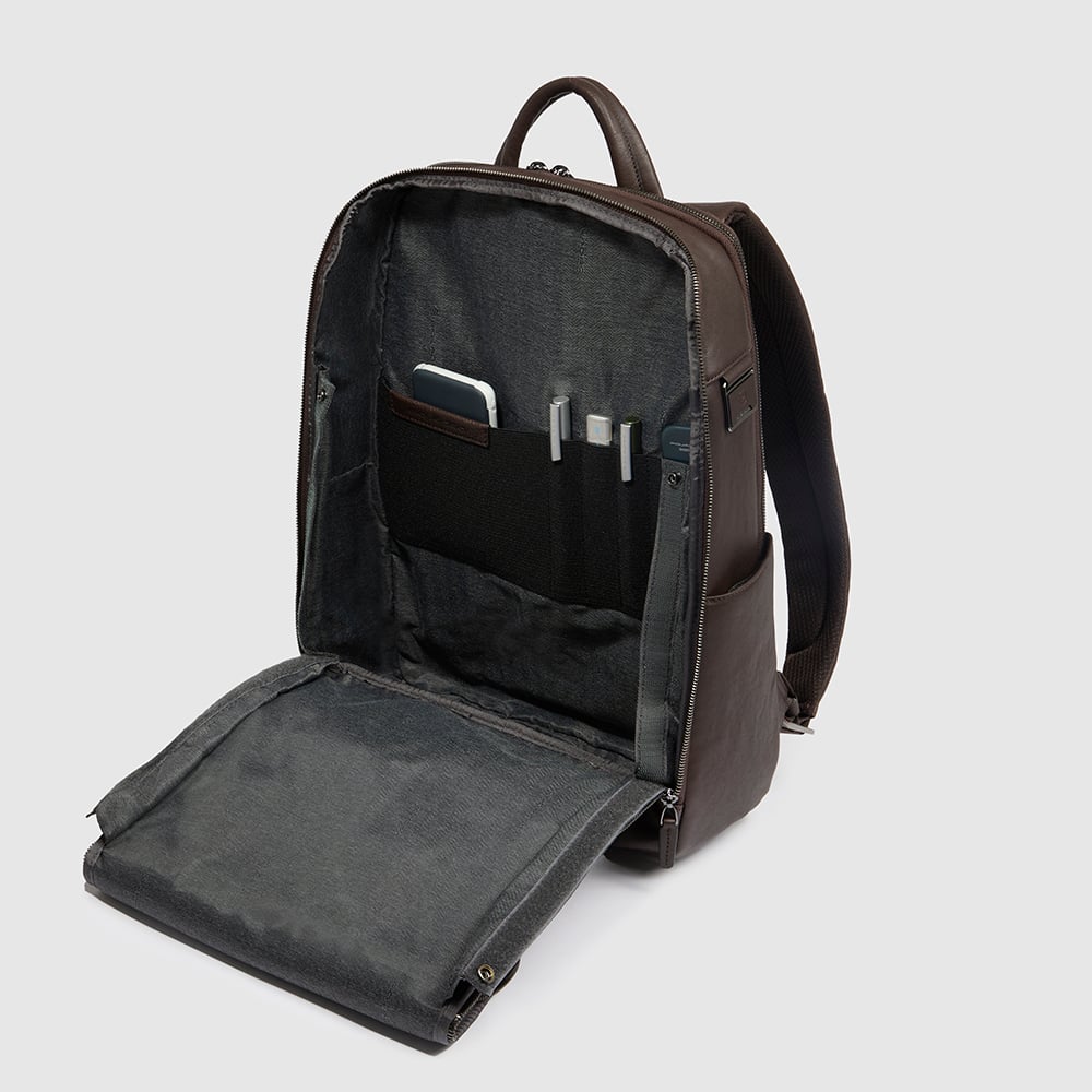 15.6" Laptop Backpack PIQUADRO Black