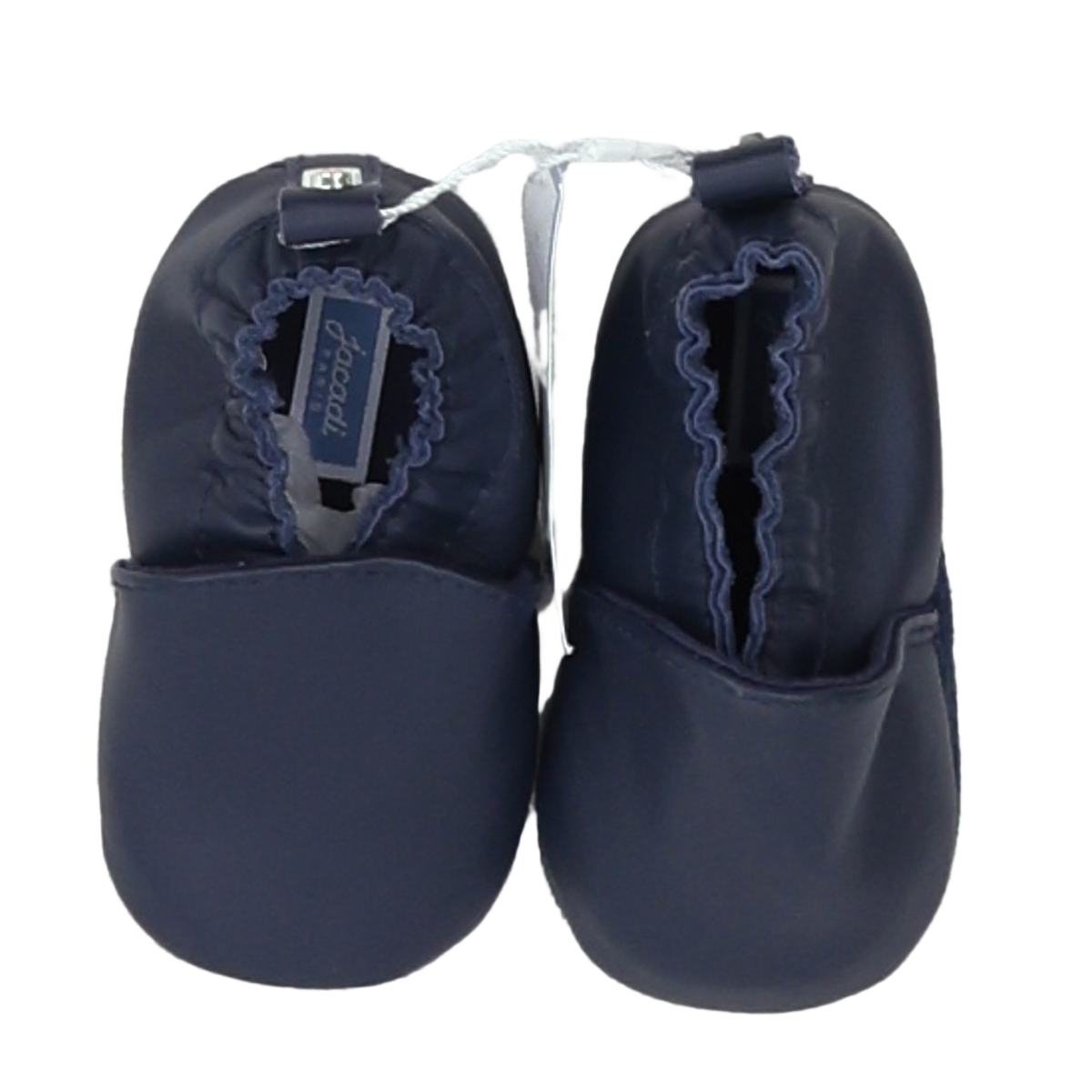 Blue baby booties - 19 JACADI - Seconde Main Blue