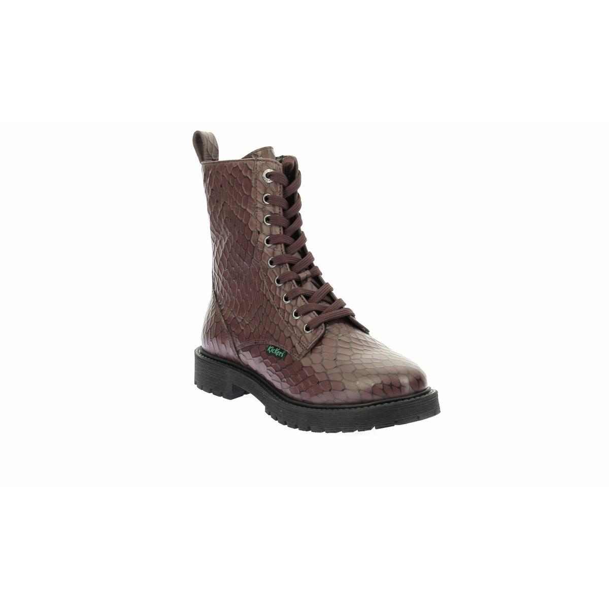 Boots cuir KICKERS Violet