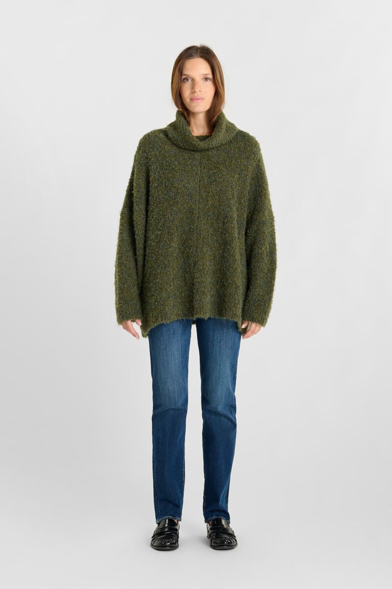 Sweater LE TEMPS DES CERISES Khaki