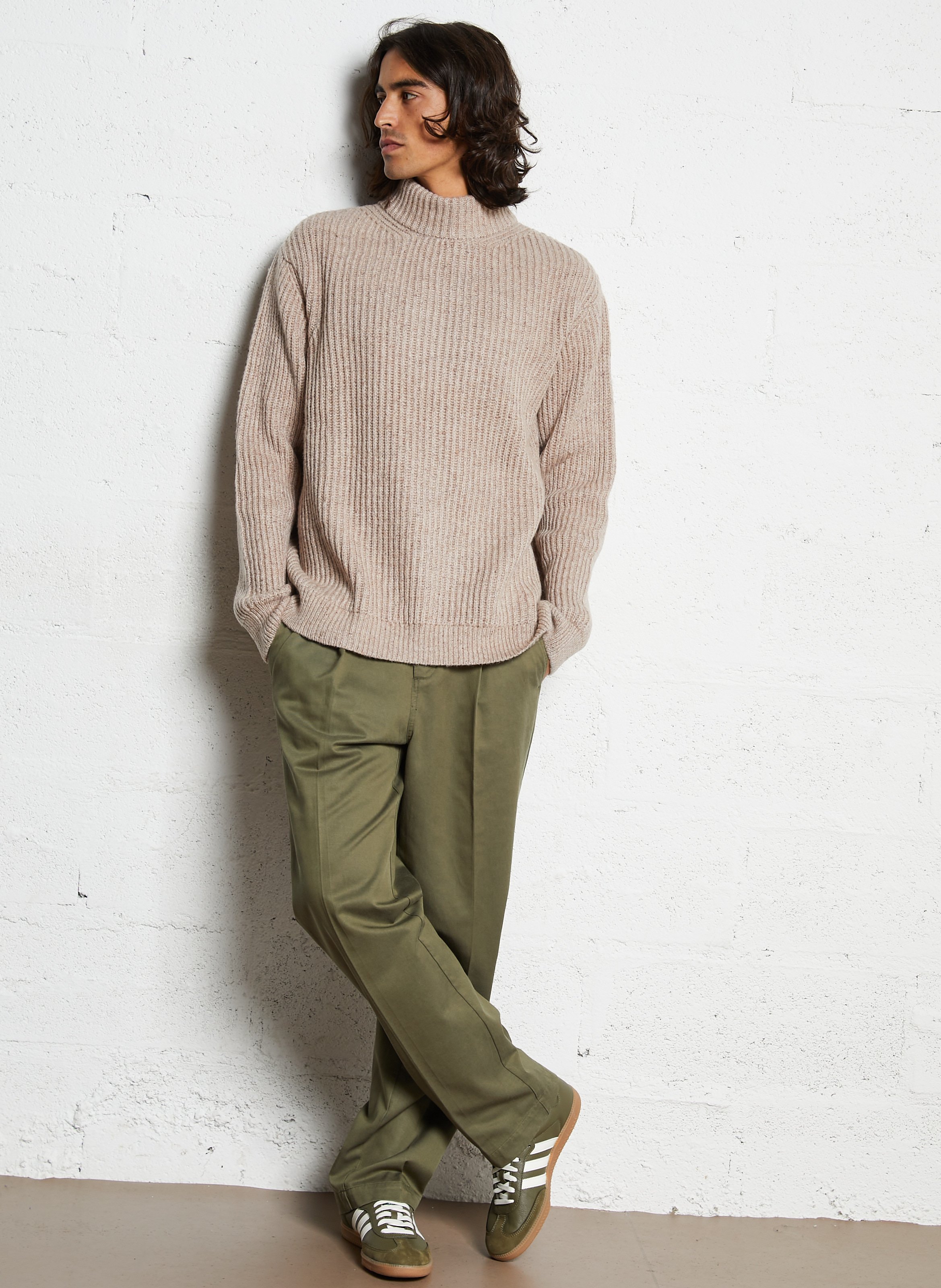 Cotton-blend bucket hat MINIMUM Khaki