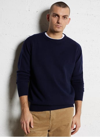 PrinStory Felpa Uomo Manica Lunga Girocollo - 60% Cotone 40% Poliestere, Vestibilità Comoda, Autunno Inverno, Tinta Unita