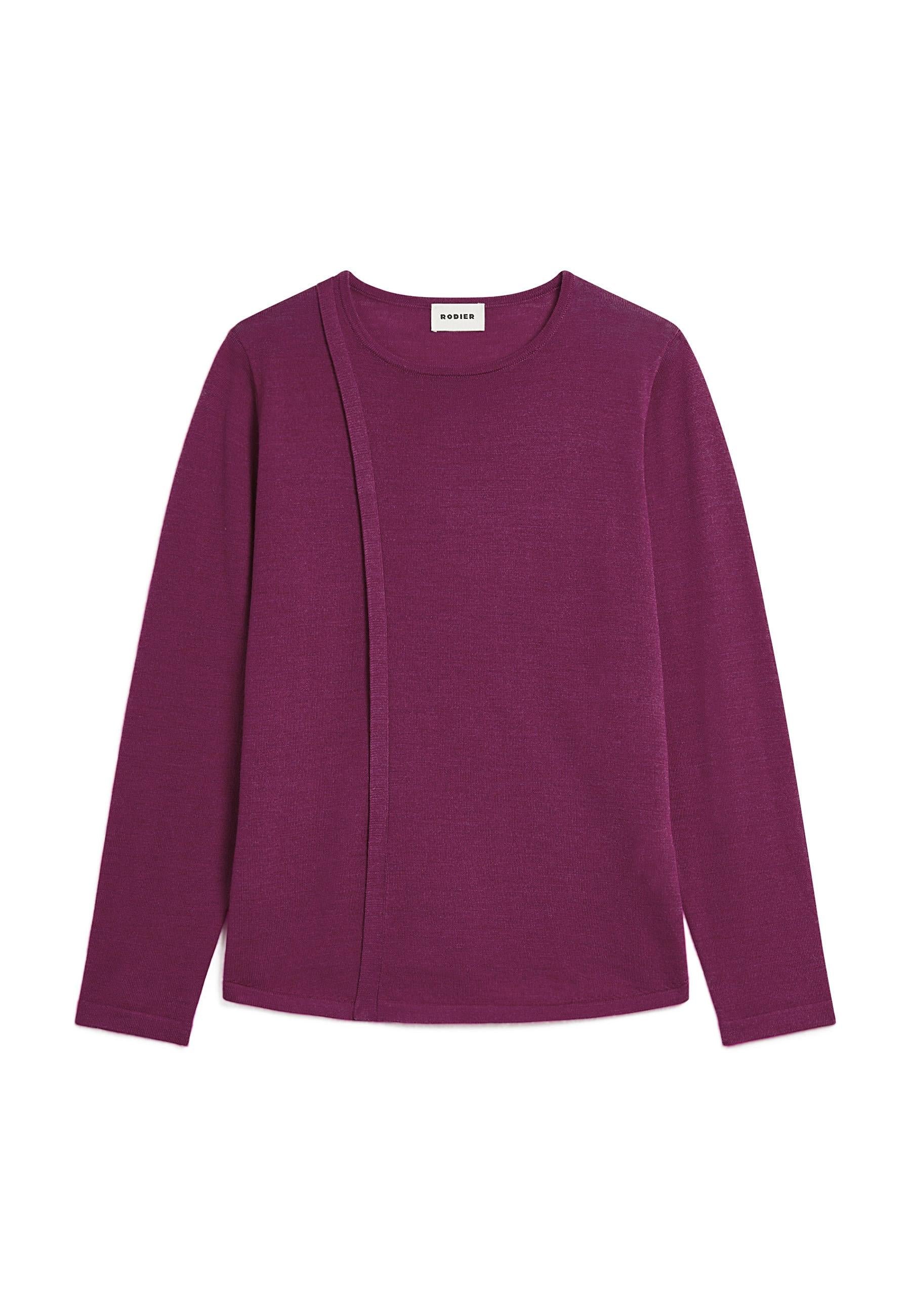 Merino wool sweater RODIER Purple