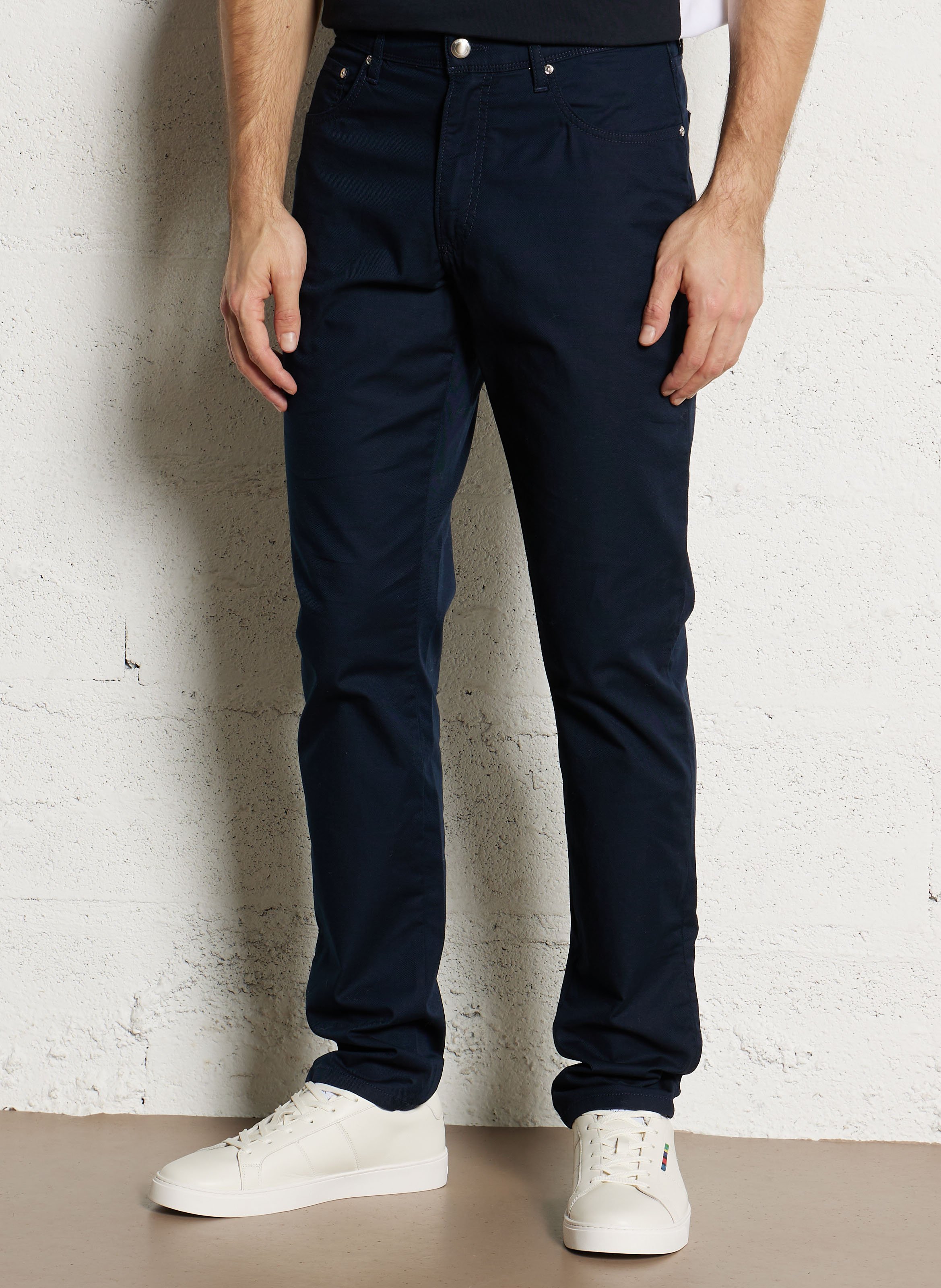 Rechte effen chino broek HACKETT