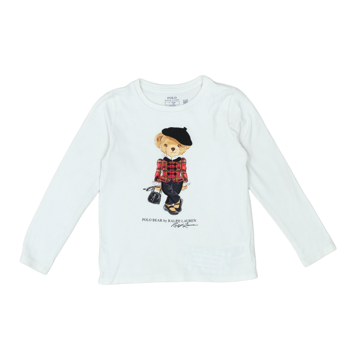 White Kids T-shirt - 6 years POLO RALPH LAUREN - Seconde Main White