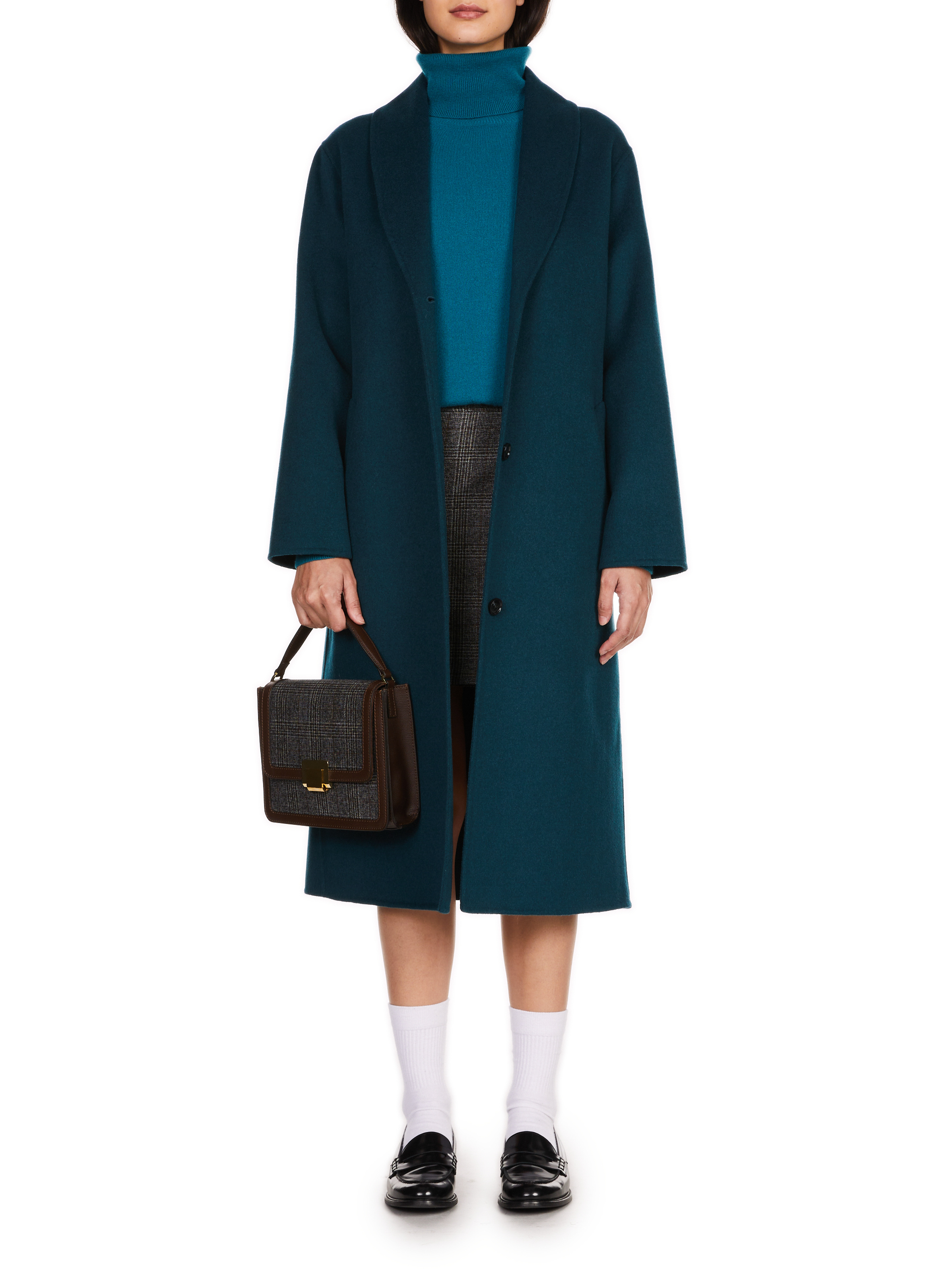 Cappotto lungo SAISON 1865 Verde