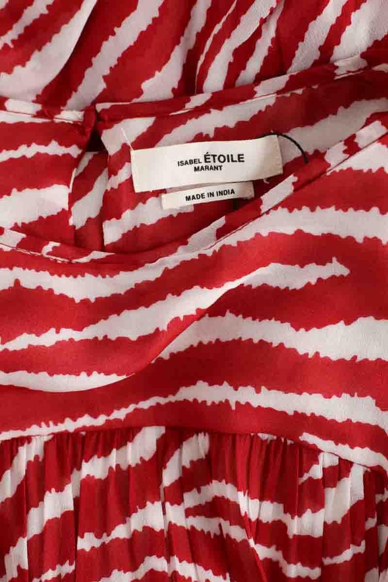 Robe ISABEL MARANT ÉTOILE - SECONDE MAIN Rouge