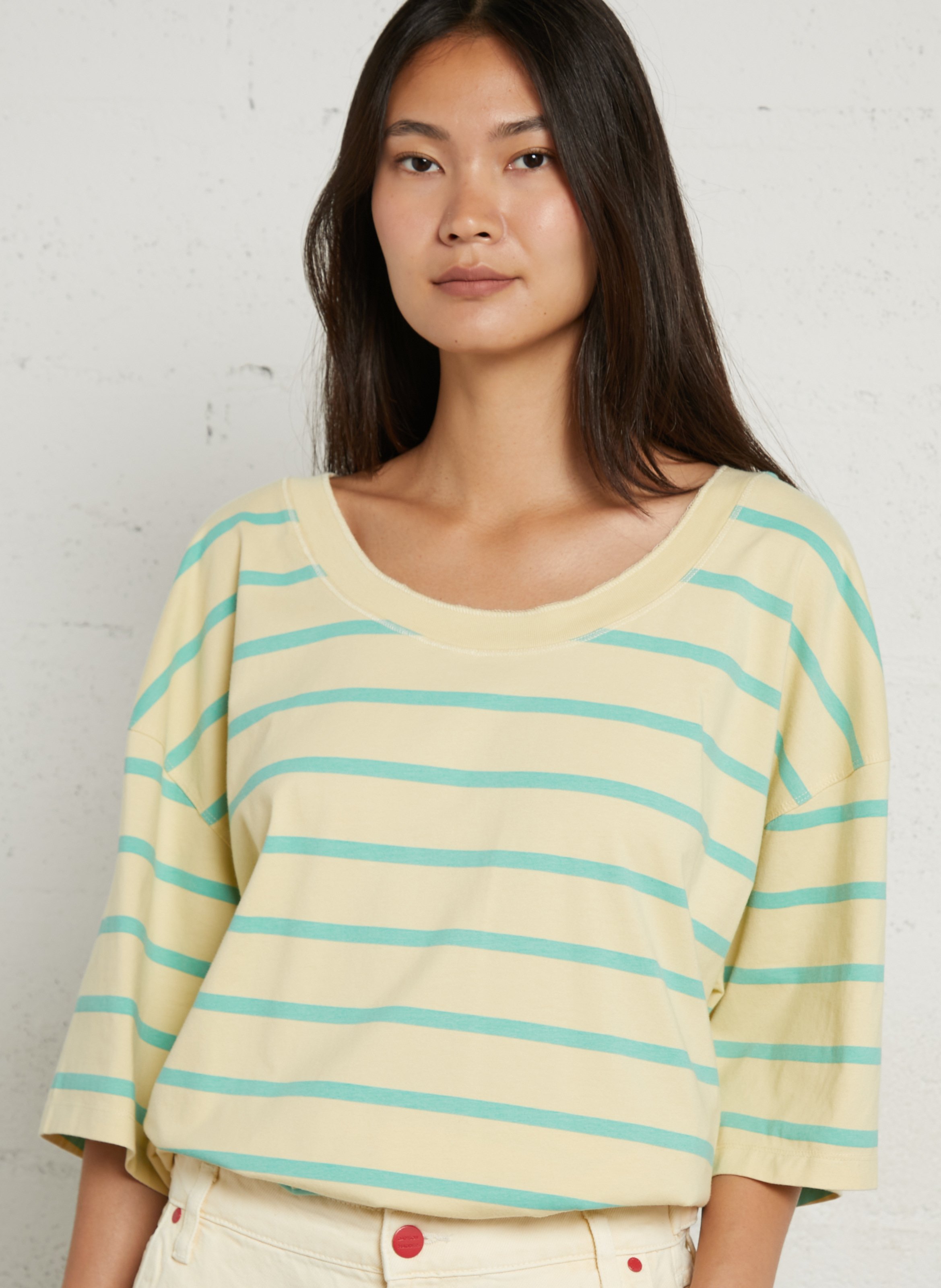 T-shirt oversize en coton AMERICAN VINTAGE