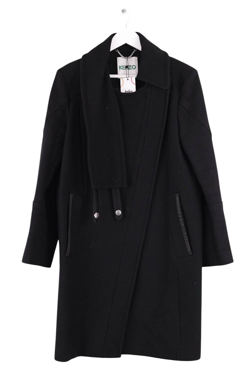 Coat KENZO - SECONDE MAIN Black