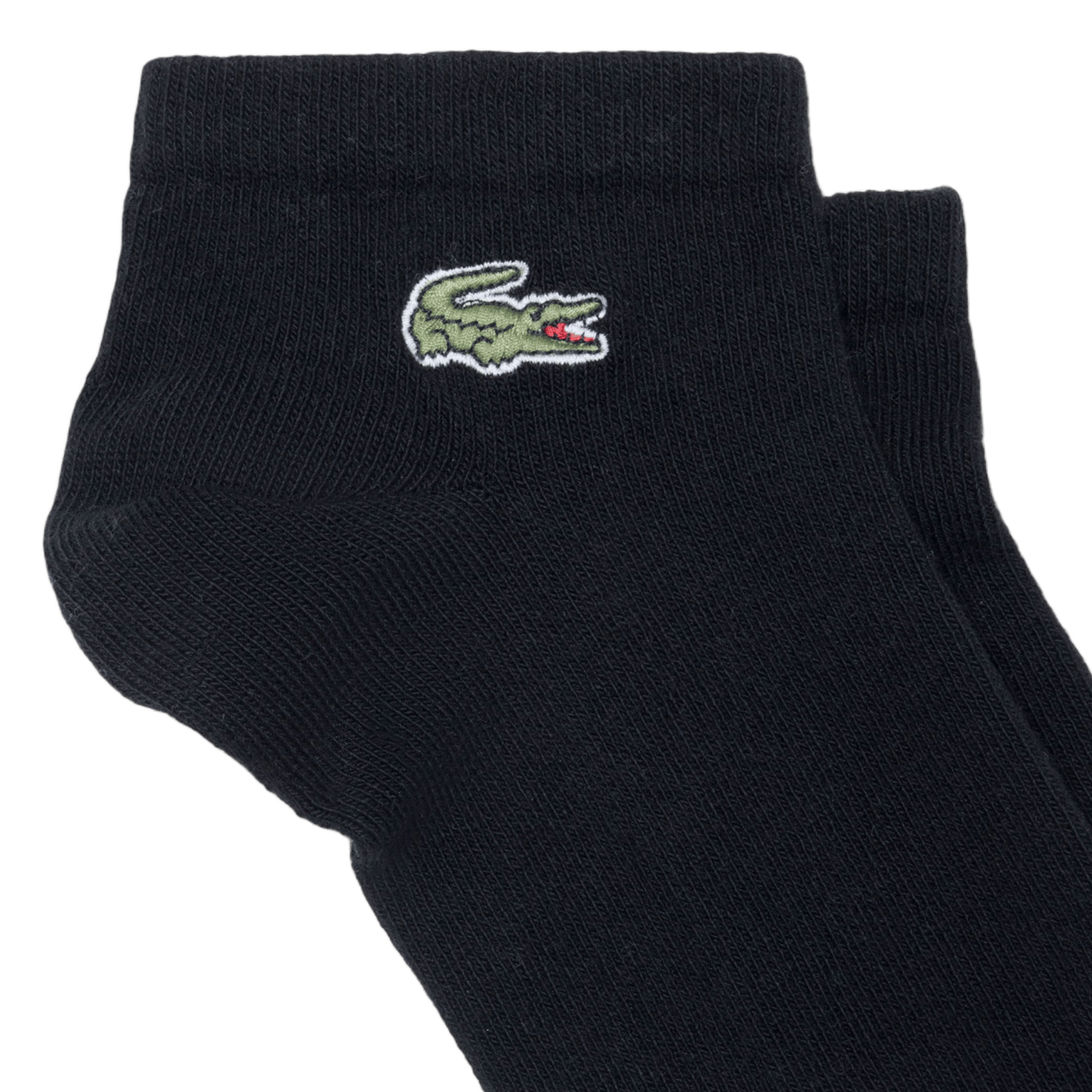 Set of 3 pairs of plain socks in blended cotton LACOSTE Multicolored