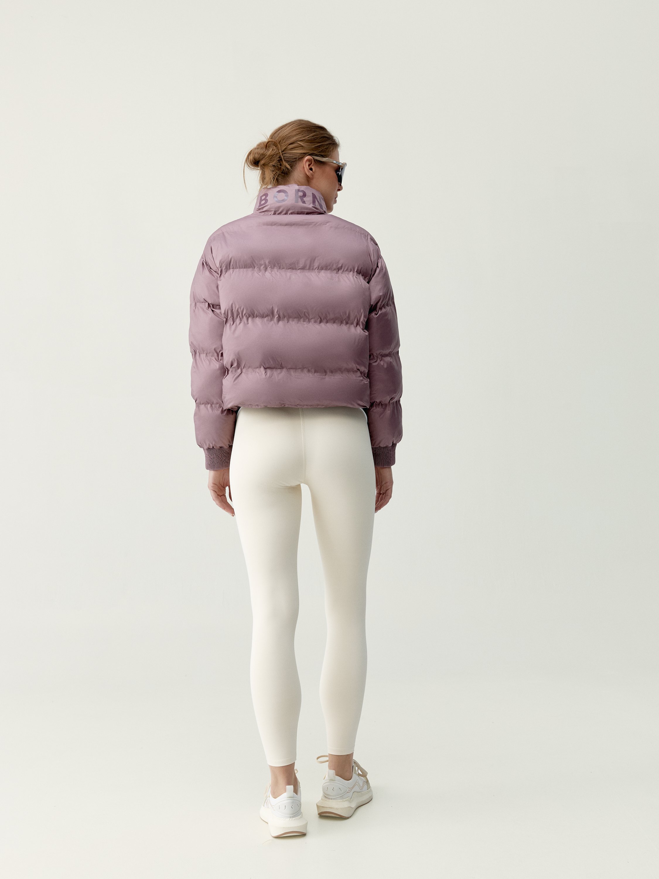 Women's sports jacket lynx zip closure BORN Pink