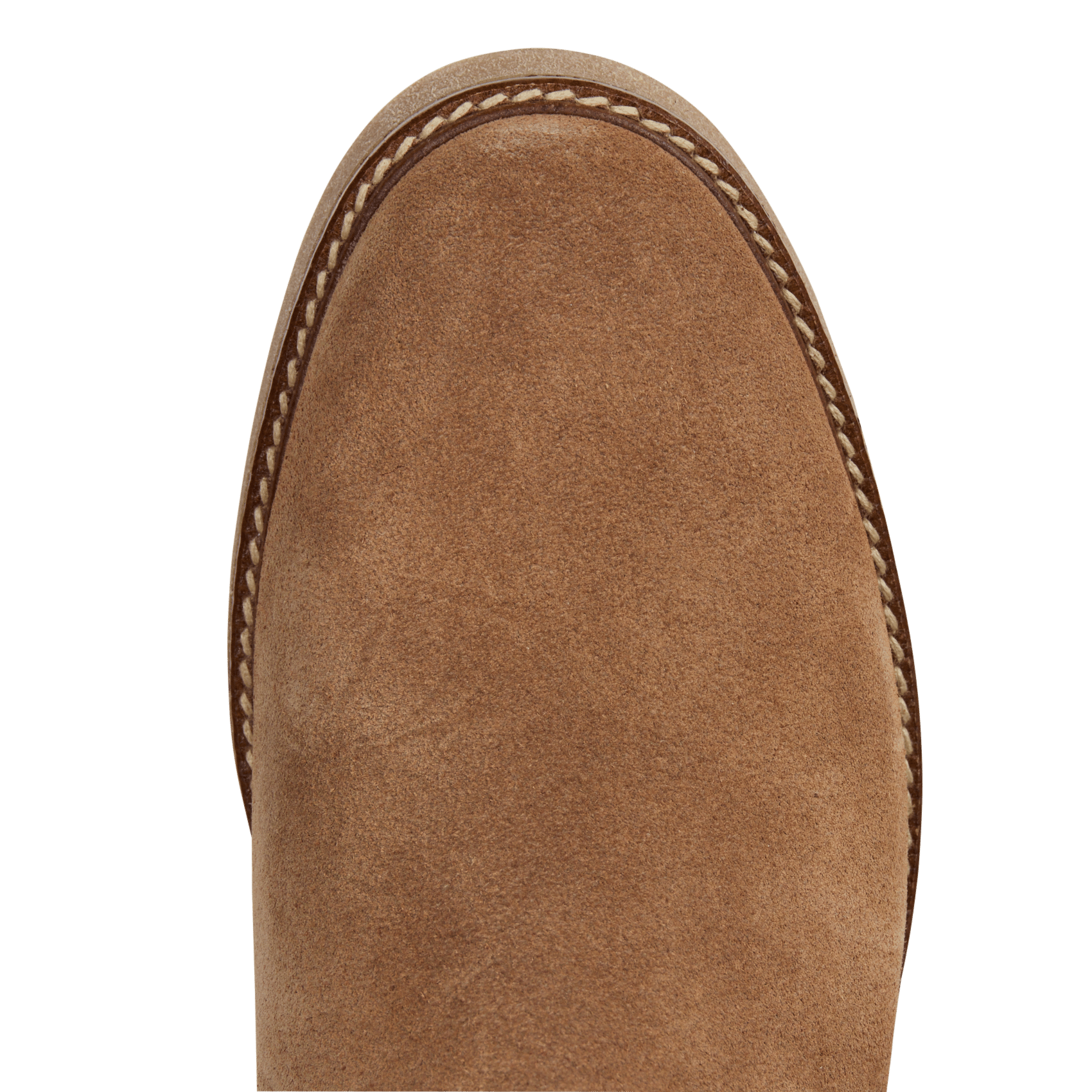 Stiefeletten aus Veloursleder MELLOW YELLOW Beige