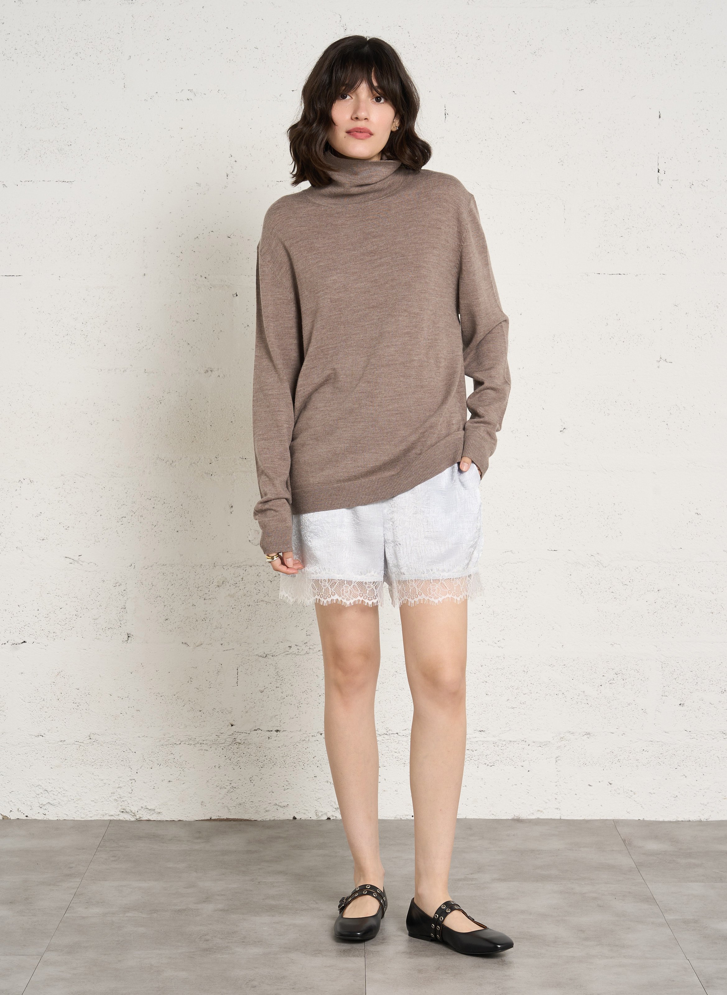 Coated shorts IKKS Blue
