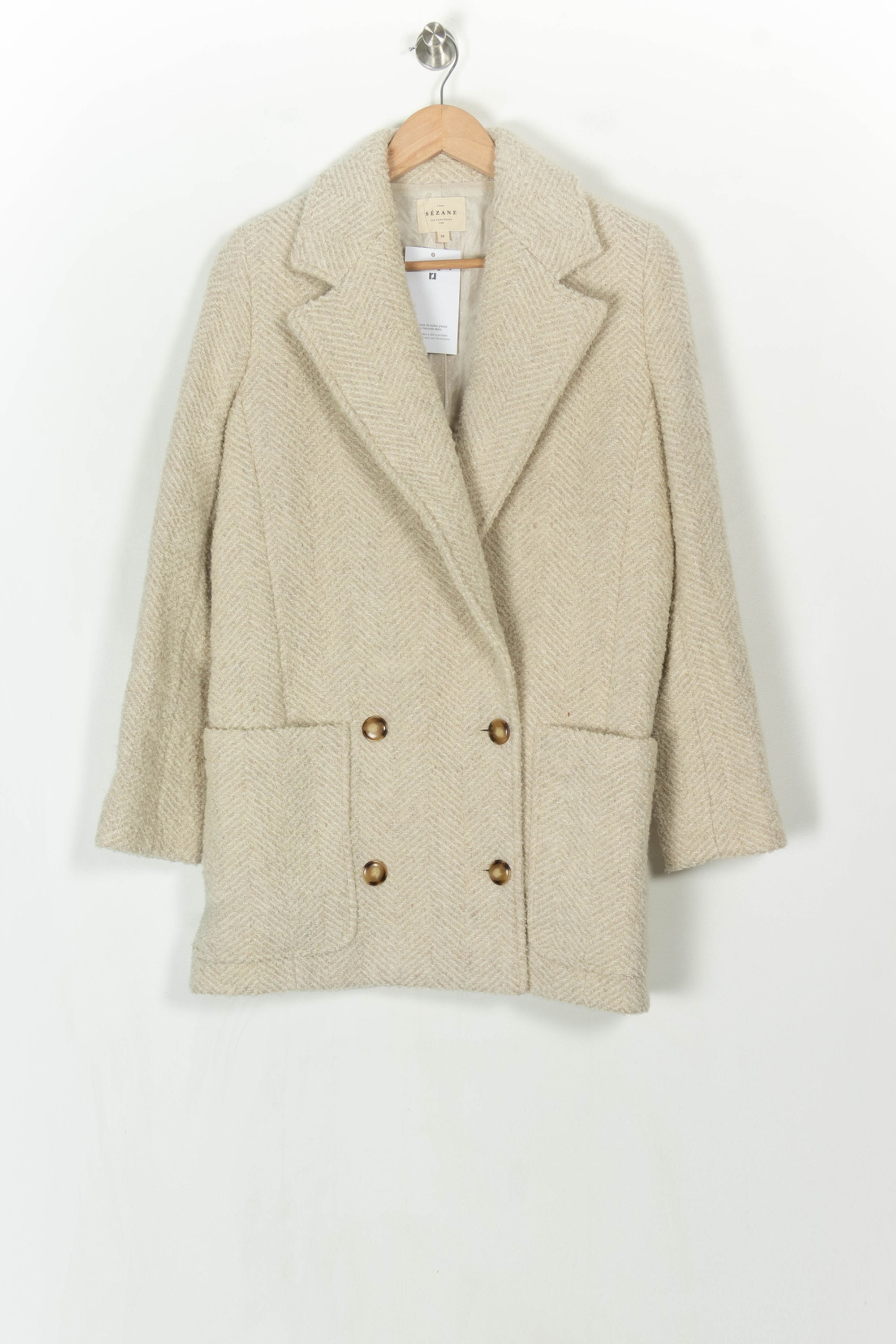 Polo shirt SEZANE - Seconde main Beige