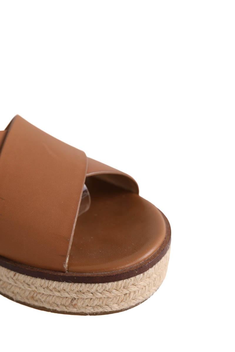 Faux leather sandals MICHAEL KORS - Seconde main Brown