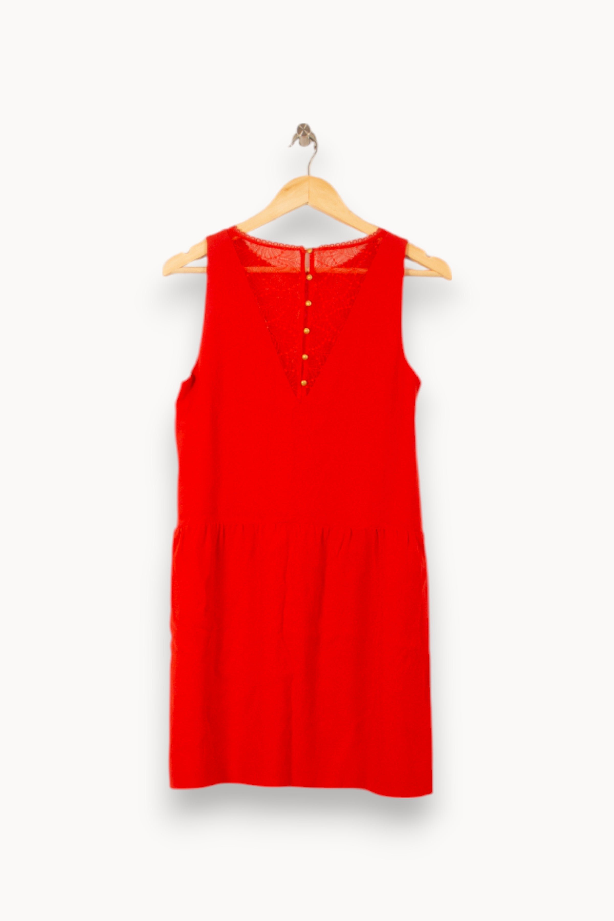 Robe courte & midi SEZANE - Seconde main Rouge