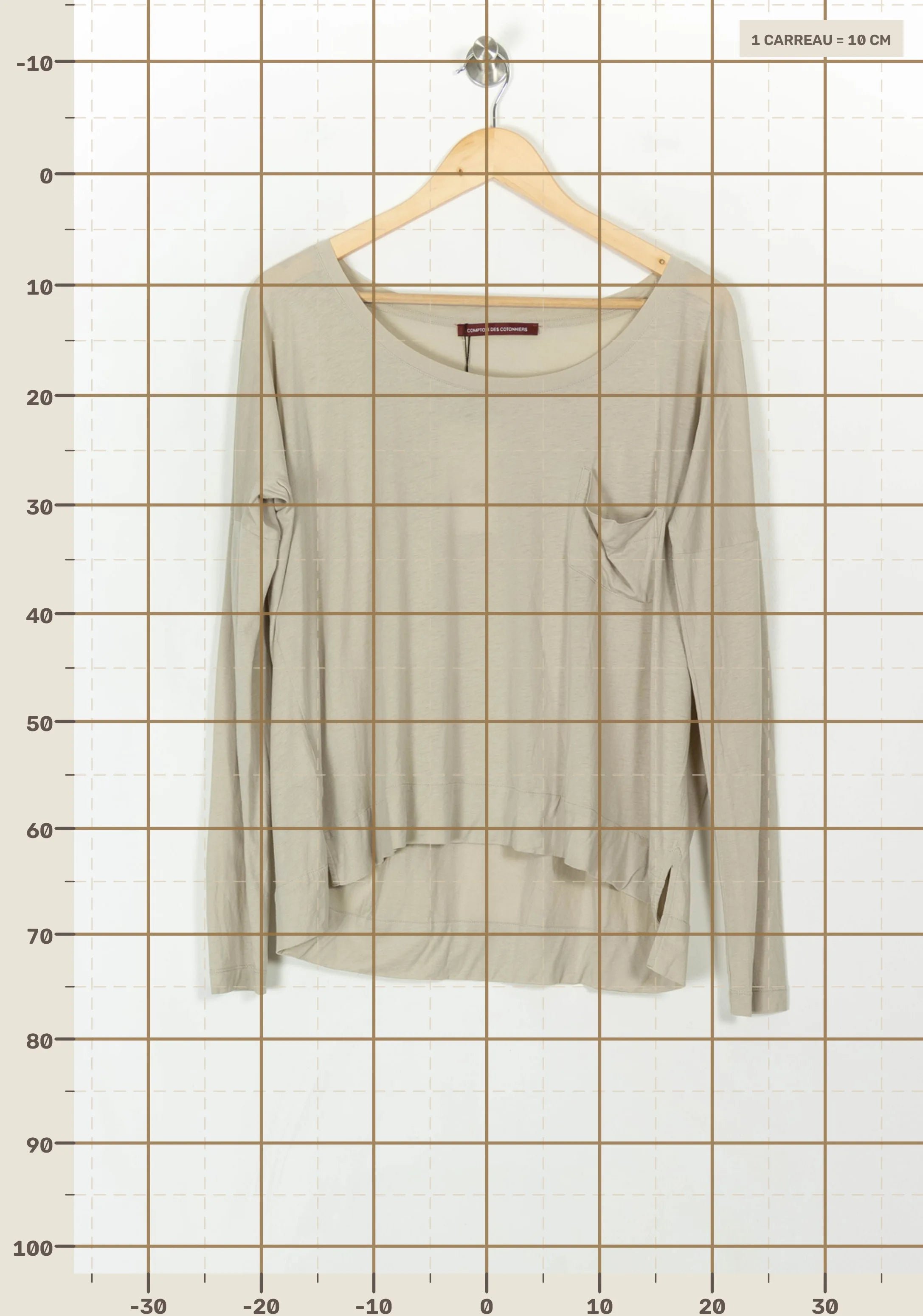 Blouse COMPTOIR DES COTONNIERS - Seconde main Beige