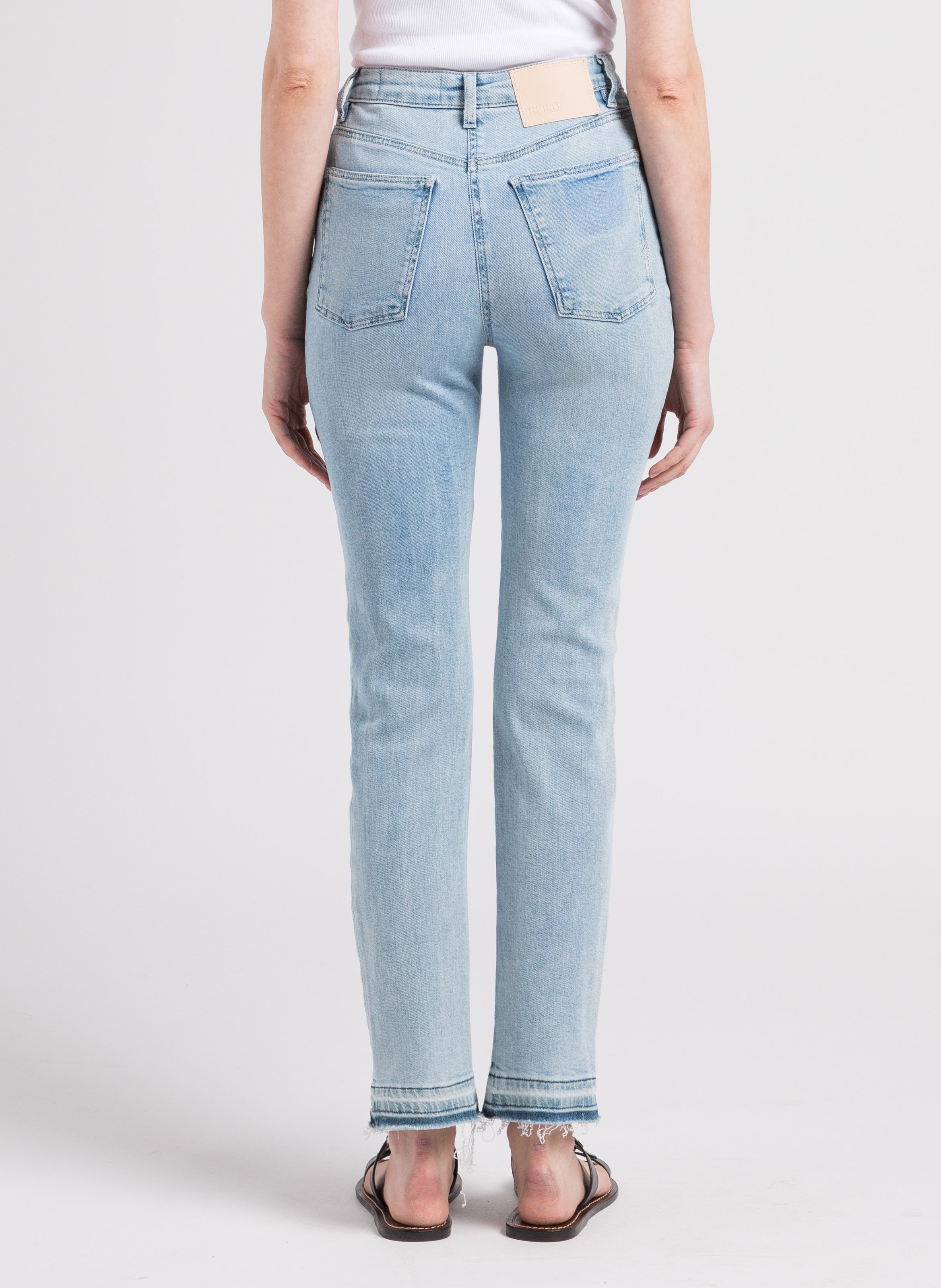 Straight Faded Cottonblend Jeans Dnm B353 Reiko Women Place des