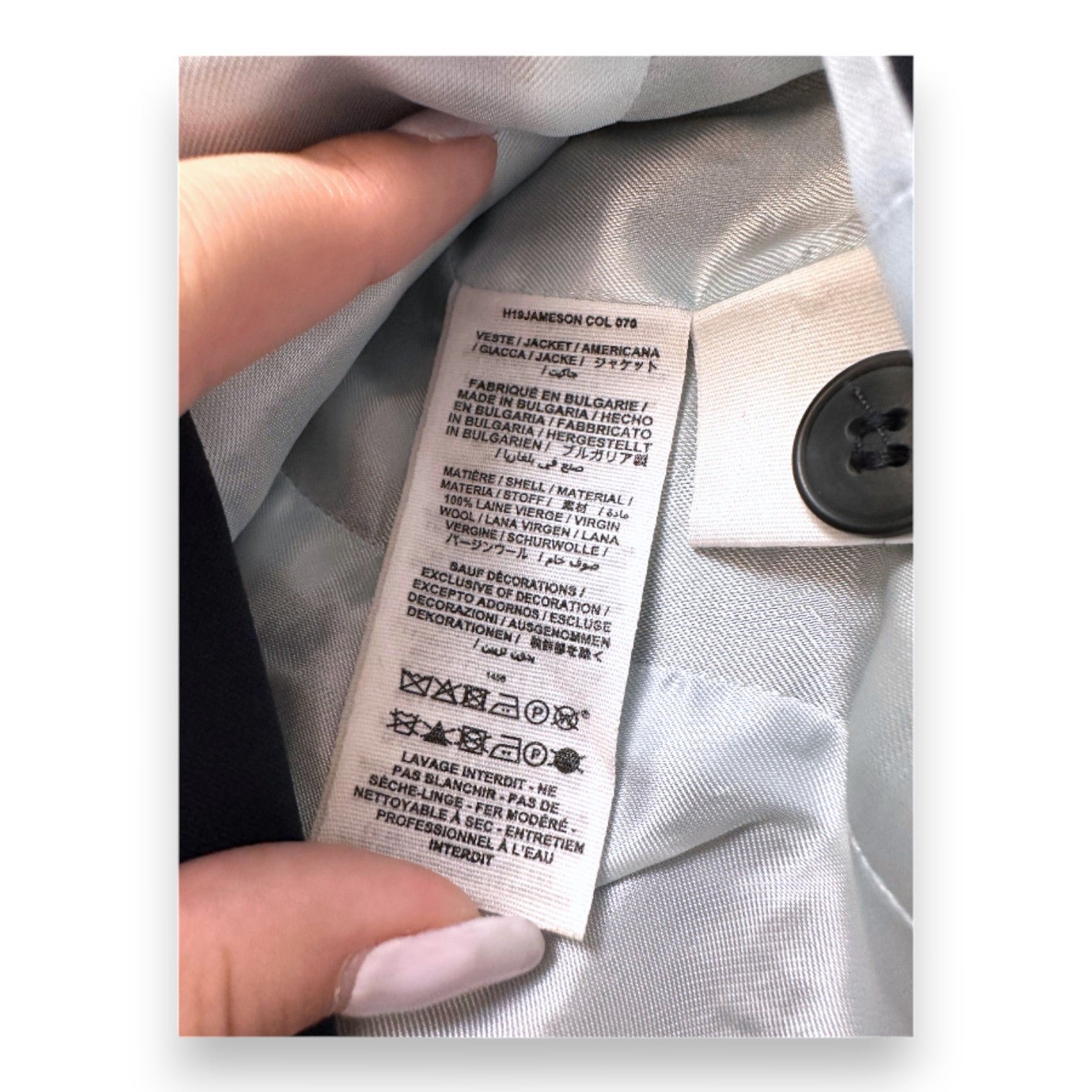 Blue child's jacket - 4 years Blue