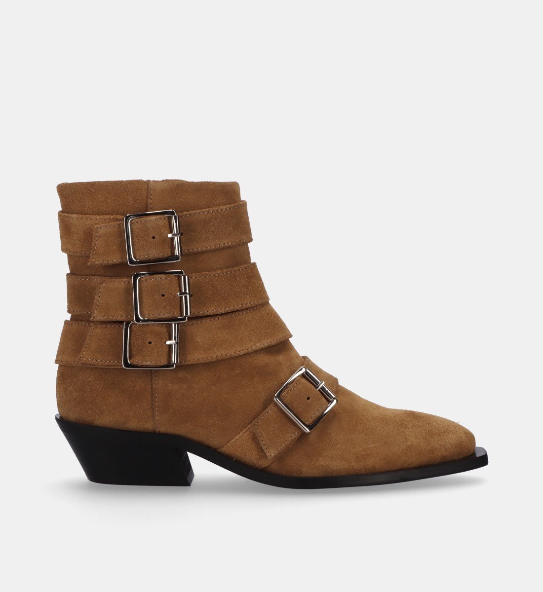 Bottines en daim ALOHAS Marron