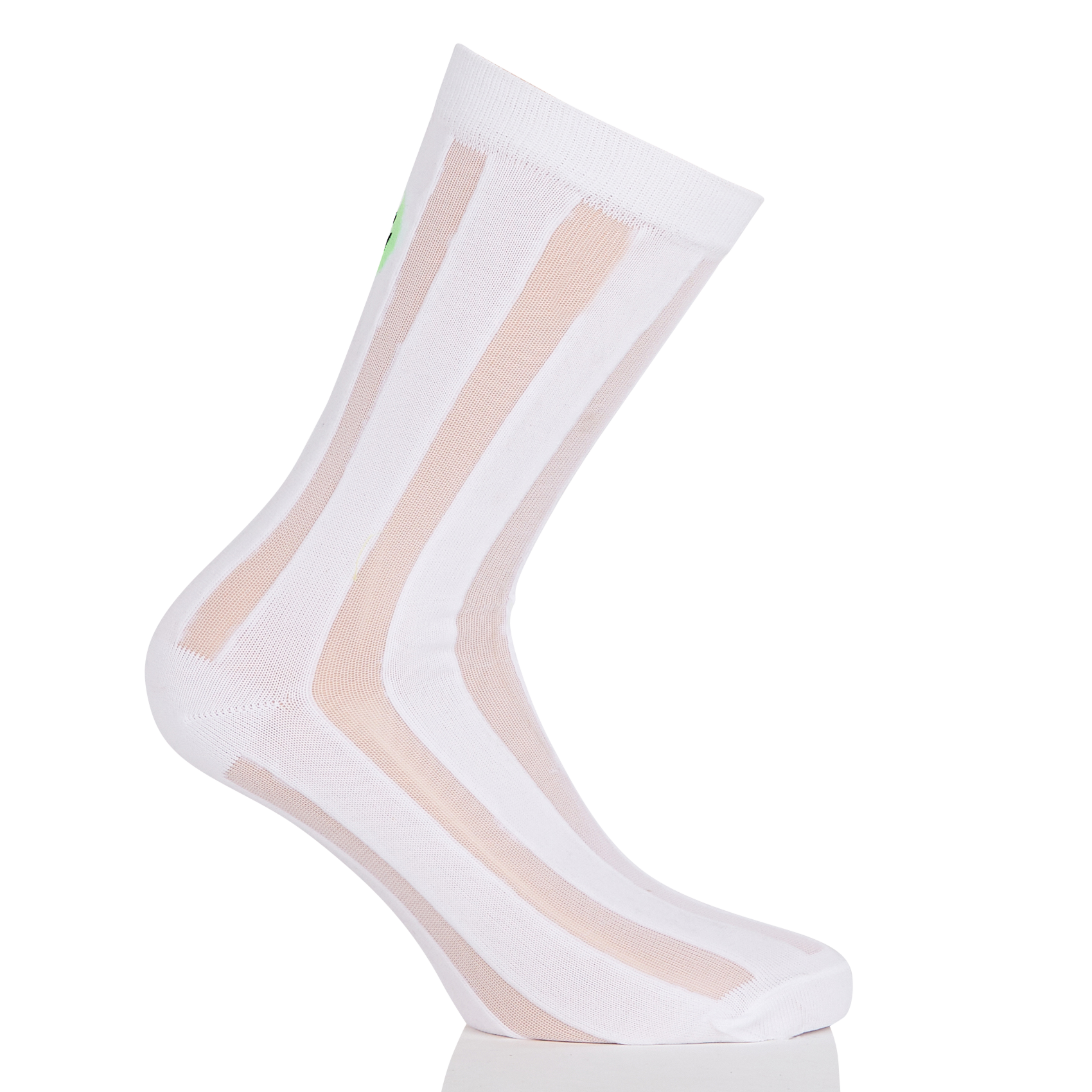 Baumwollsocken mit Logo PIRULO Blanc