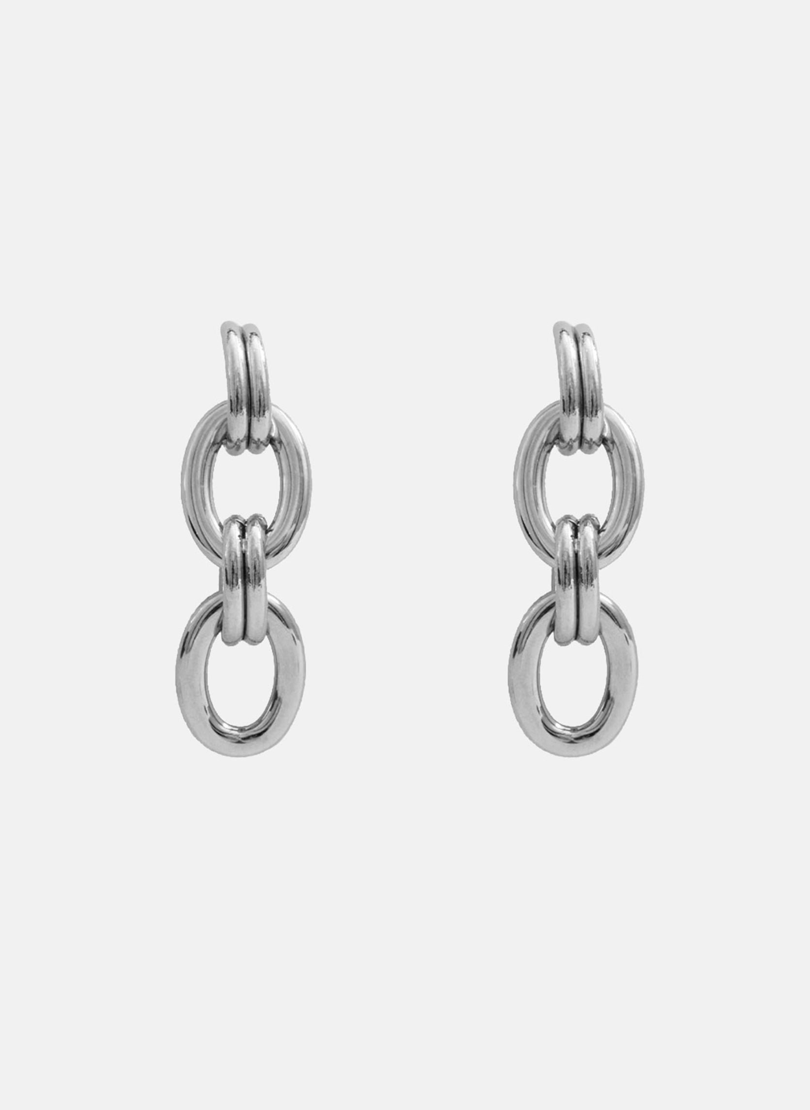 Nemesia dangling earrings AEC Paris Silver