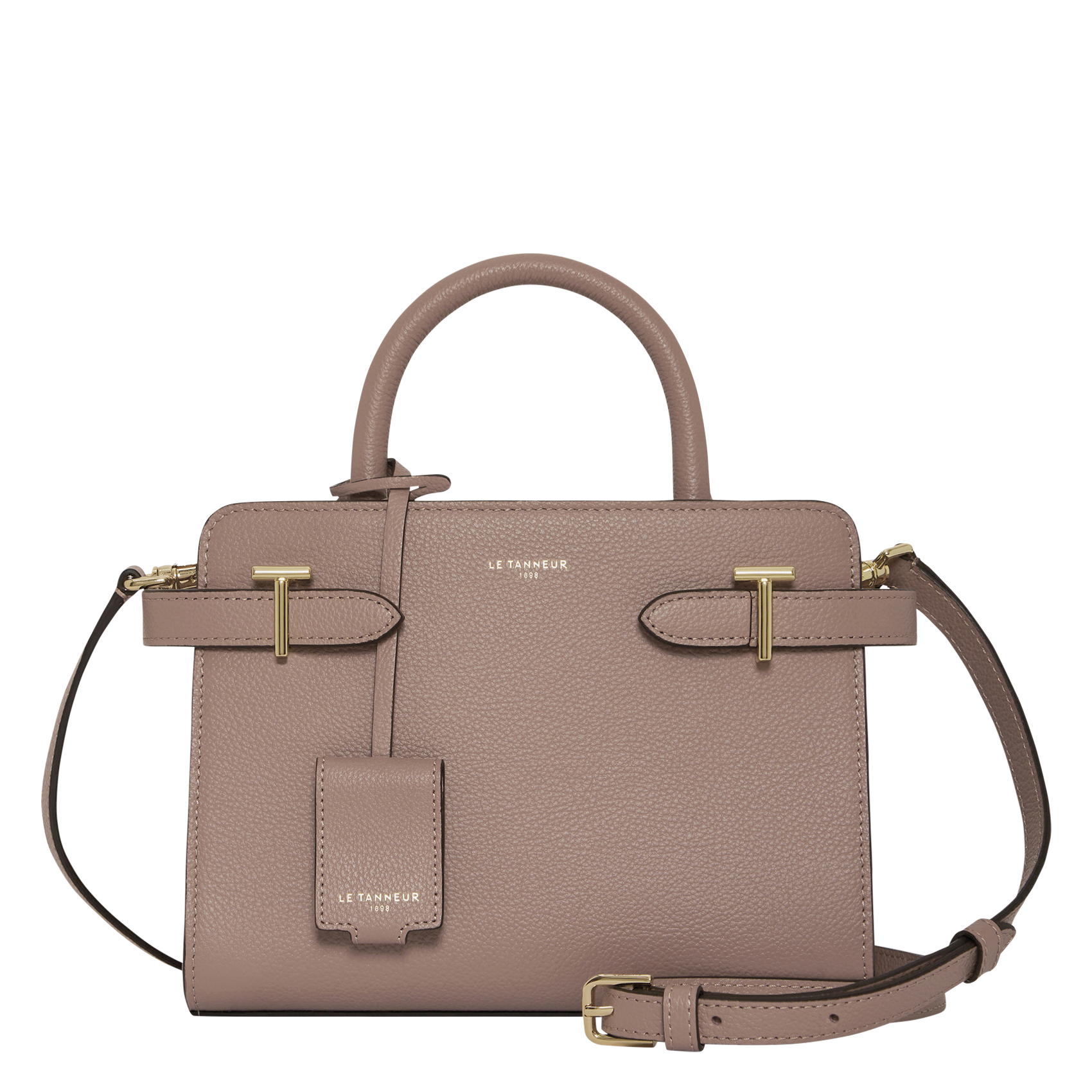Leather handbag LE TANNEUR