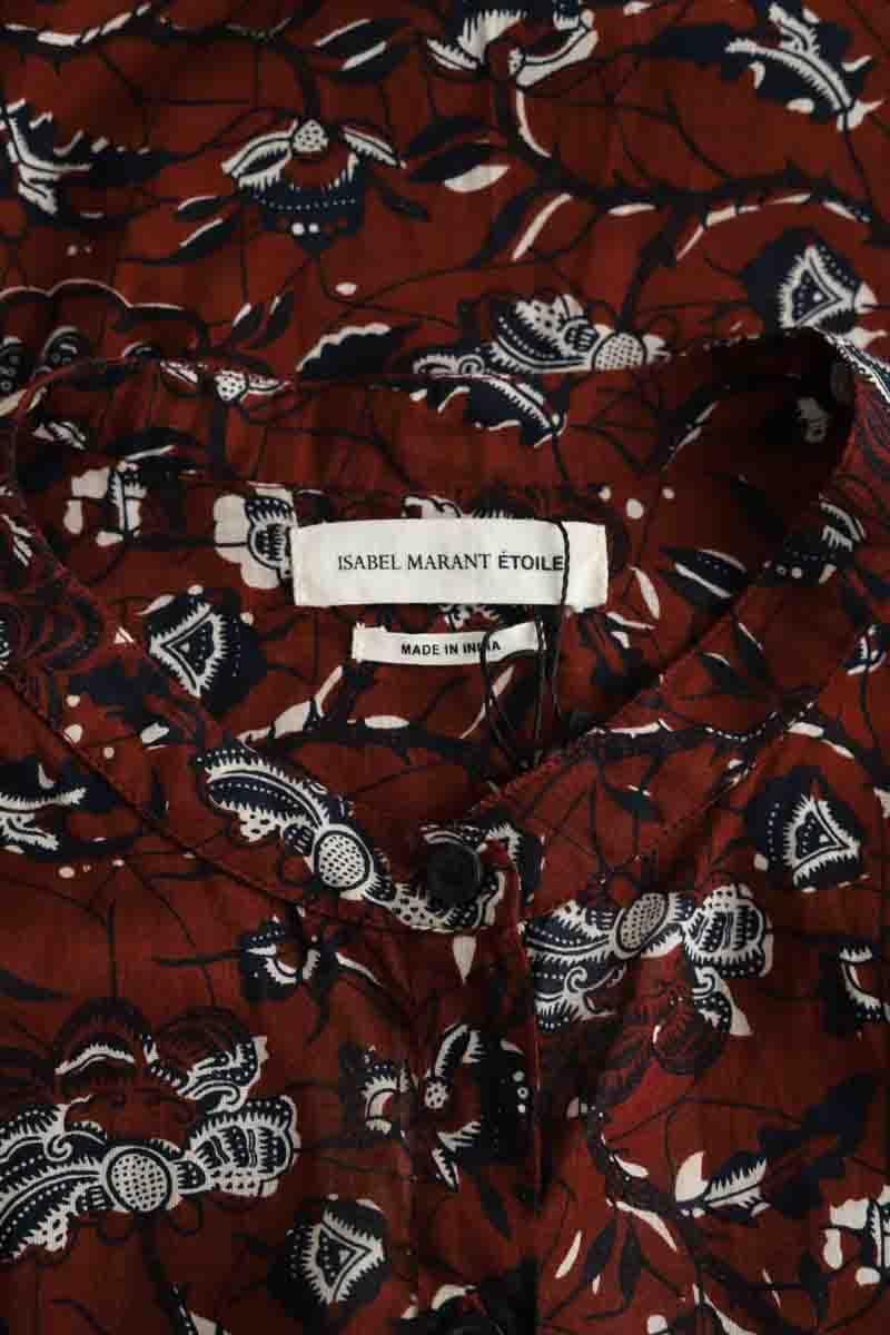 Cotton shirt ISABEL MARANT ÉTOILE - SECONDE MAIN Red