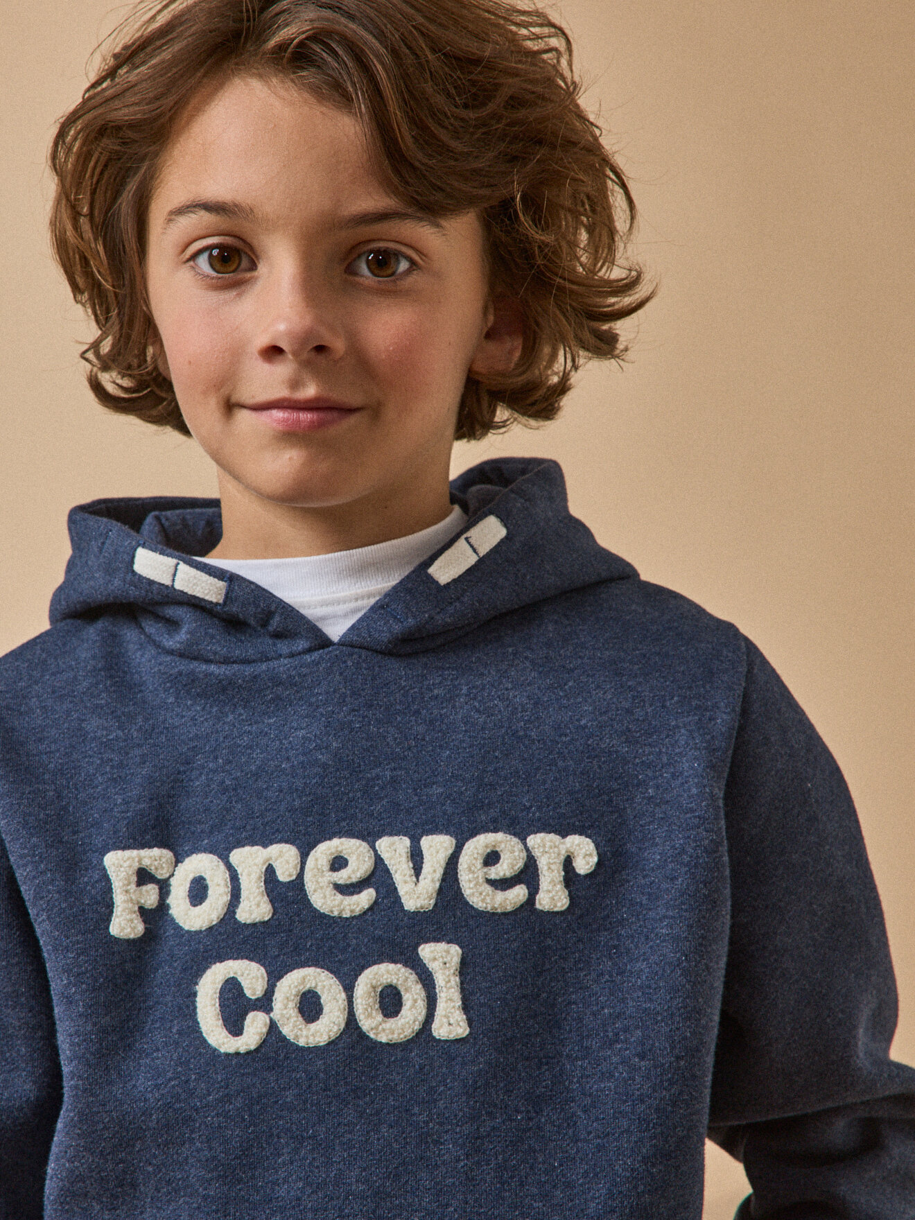 Hooded sweatshirt CYRILLUS Blue