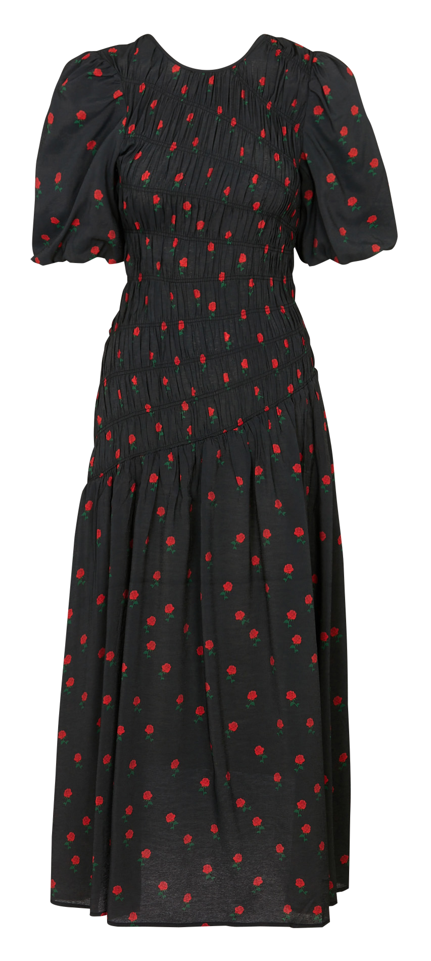 Robe longue col rond imprimé NEVER FULLY DRESSED Noir