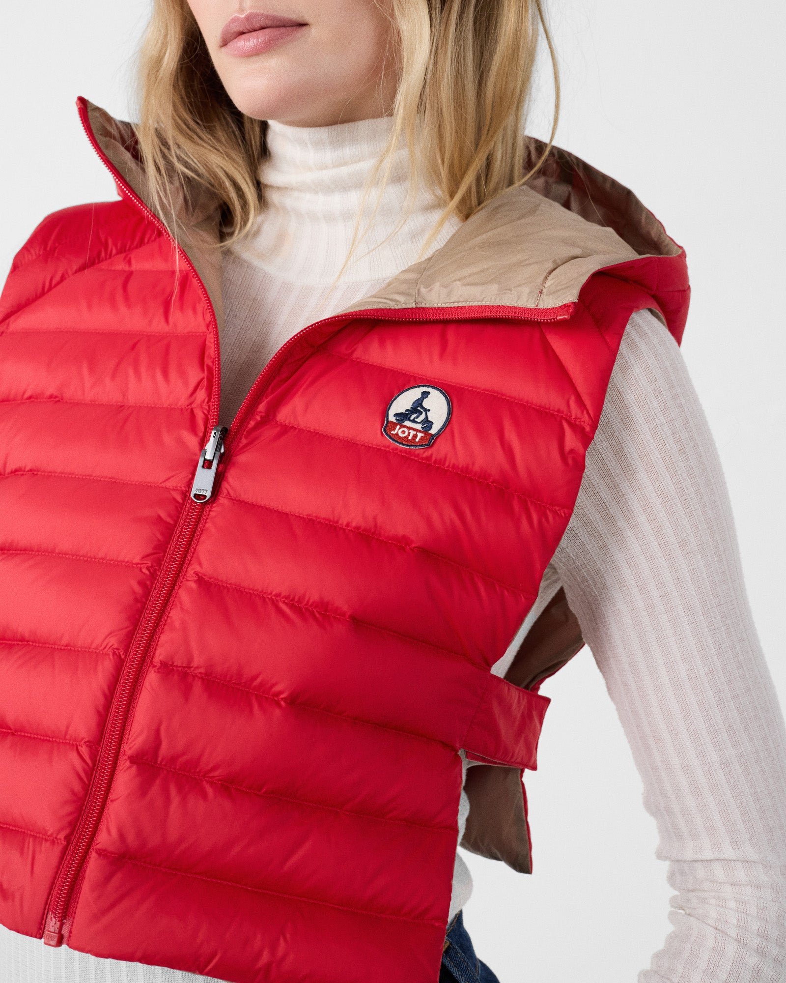 Hooded cape JOTT Red