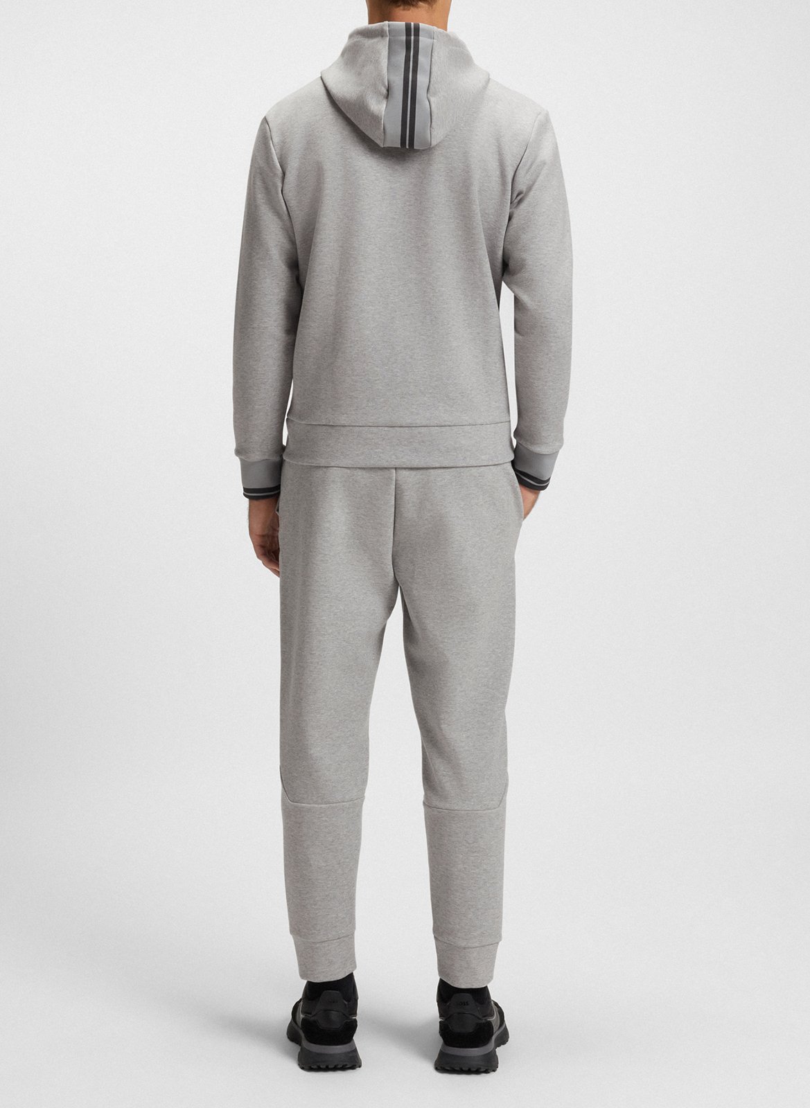 Hooded cardigan  BOSS Silver