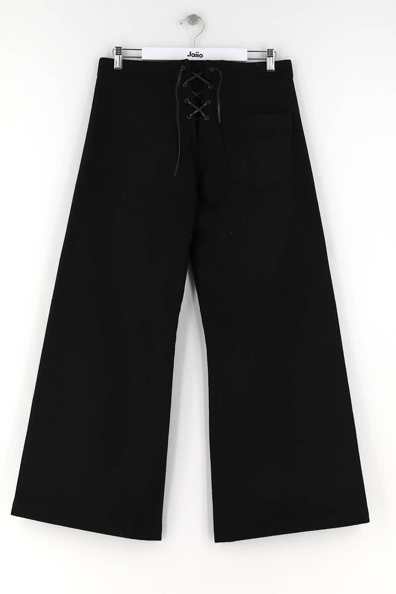 Wide trousers JEAN PAUL GAULTIER - SECONDE MAIN Black