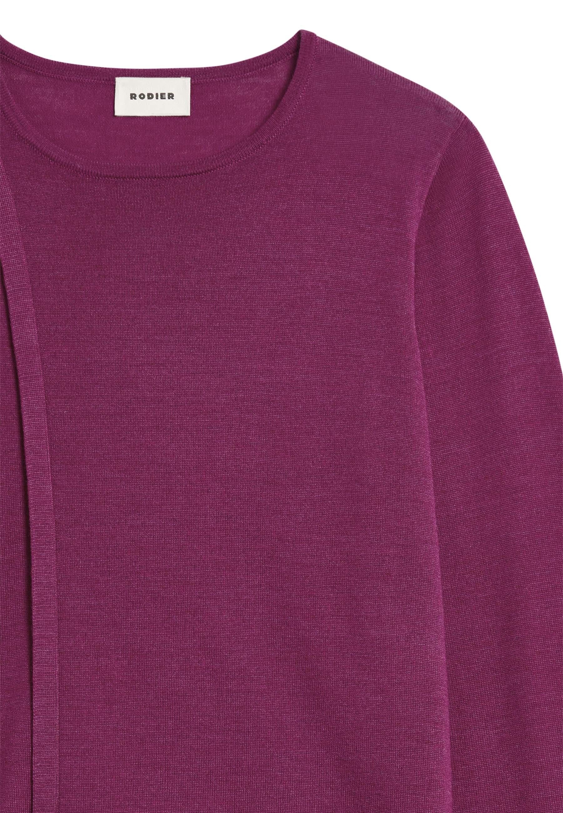 Merino wool sweater RODIER Purple
