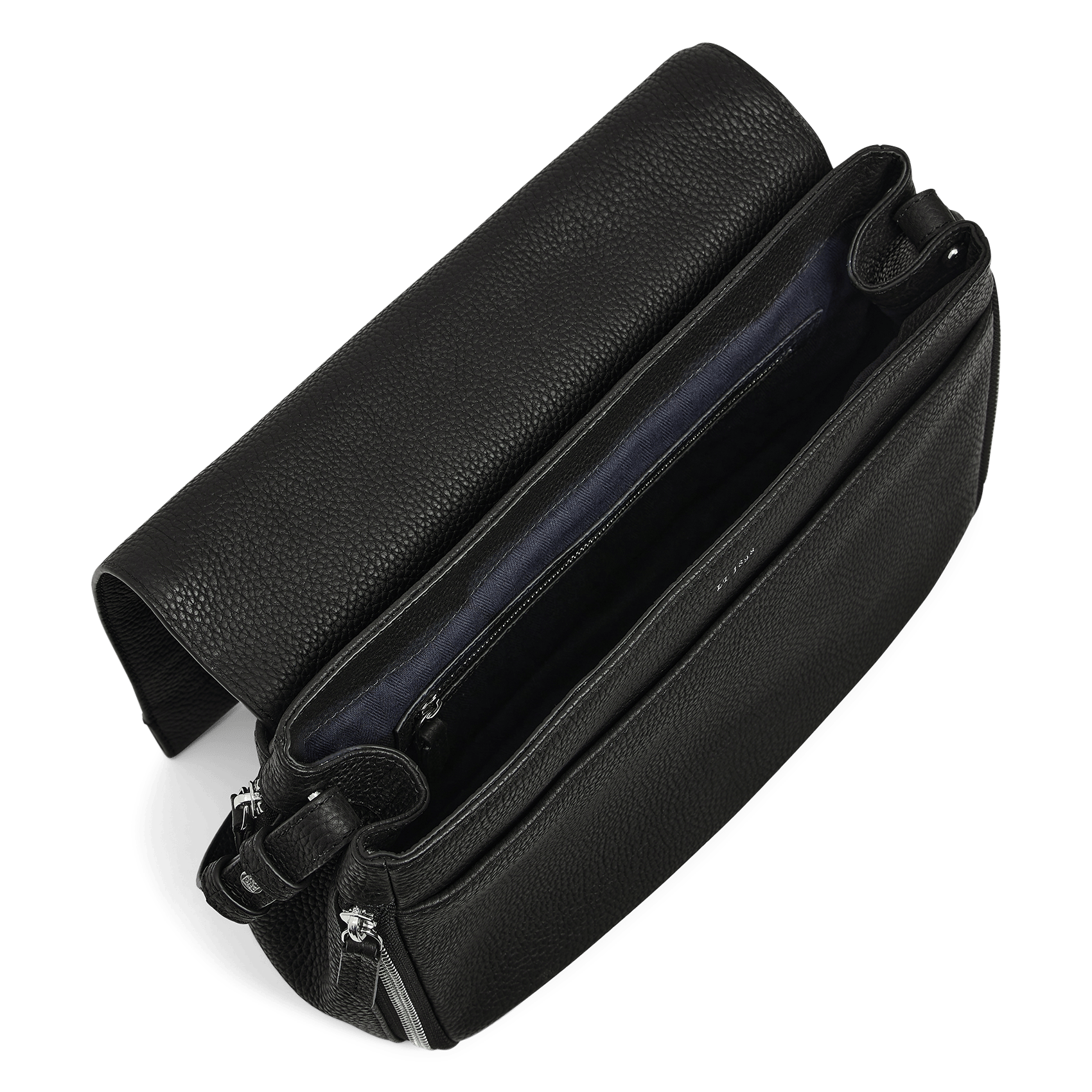 Aktentasche aus Nubukleder LE TANNEUR Schwarz