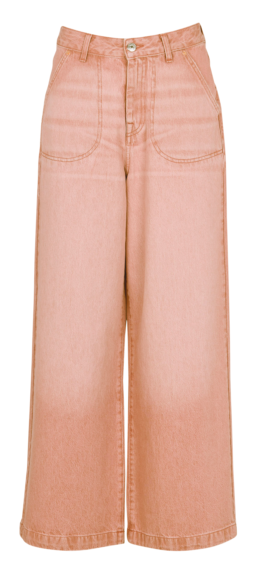 Jean large délavé BELLEROSE Rose