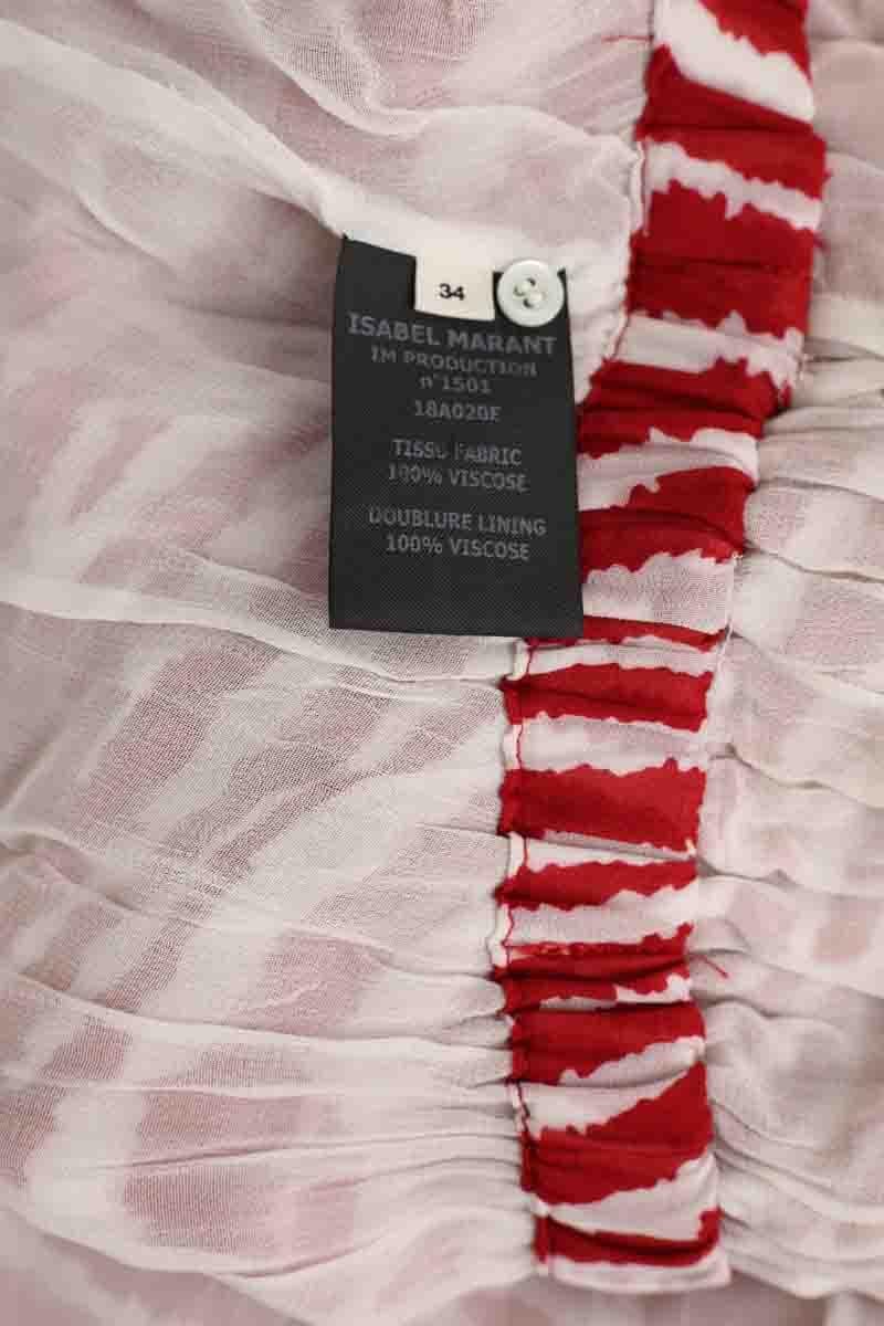 Robe ISABEL MARANT ÉTOILE - SECONDE MAIN Rouge