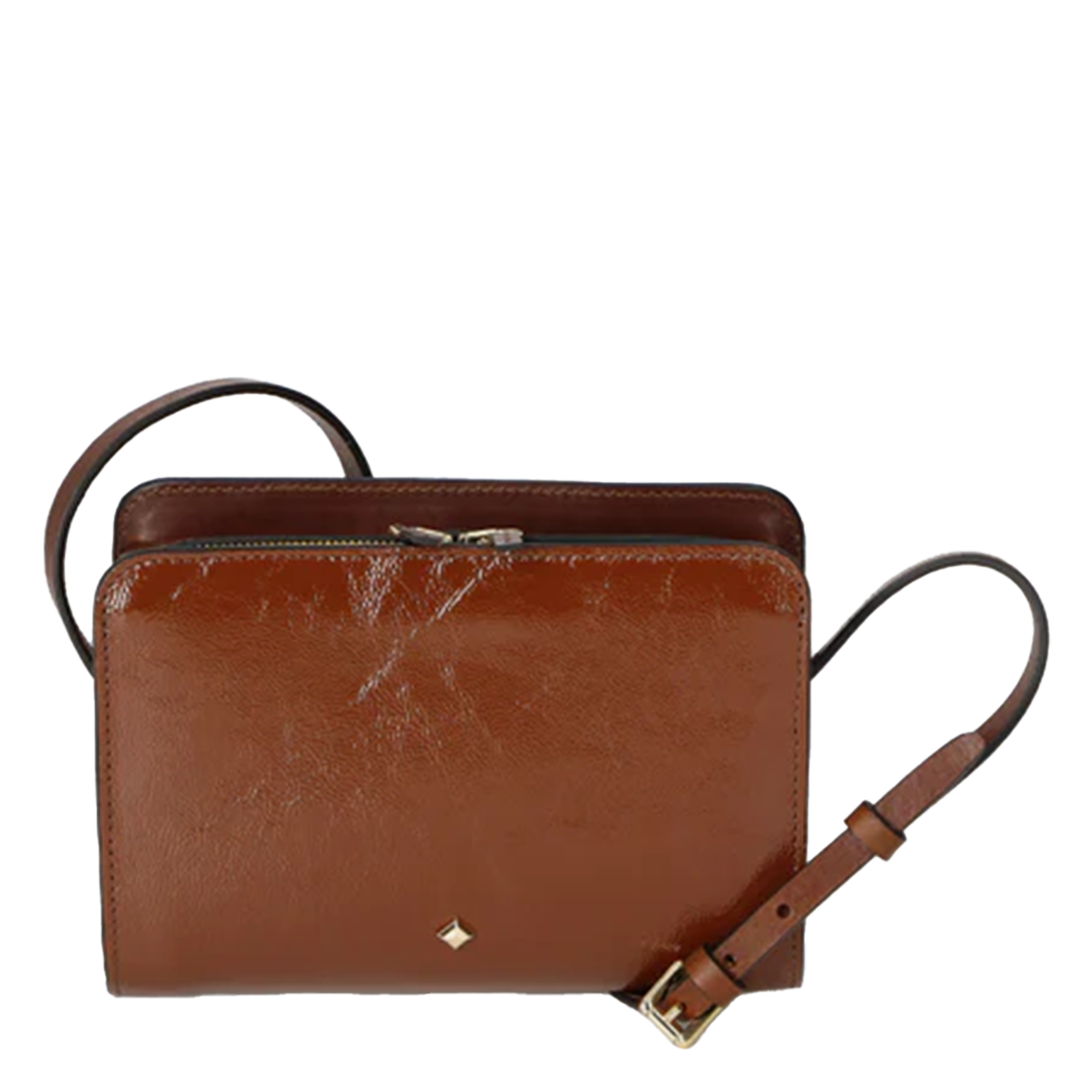 Brieftasche aus Leder HERBERT FRERE SOEUR Braun